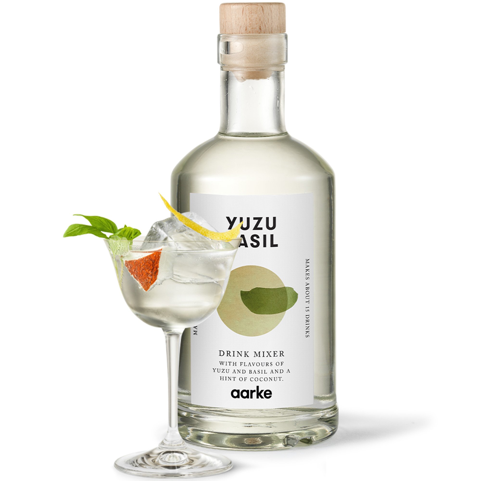 Drink mixer yuzu basil från Aarke Njut av underbara drinkar