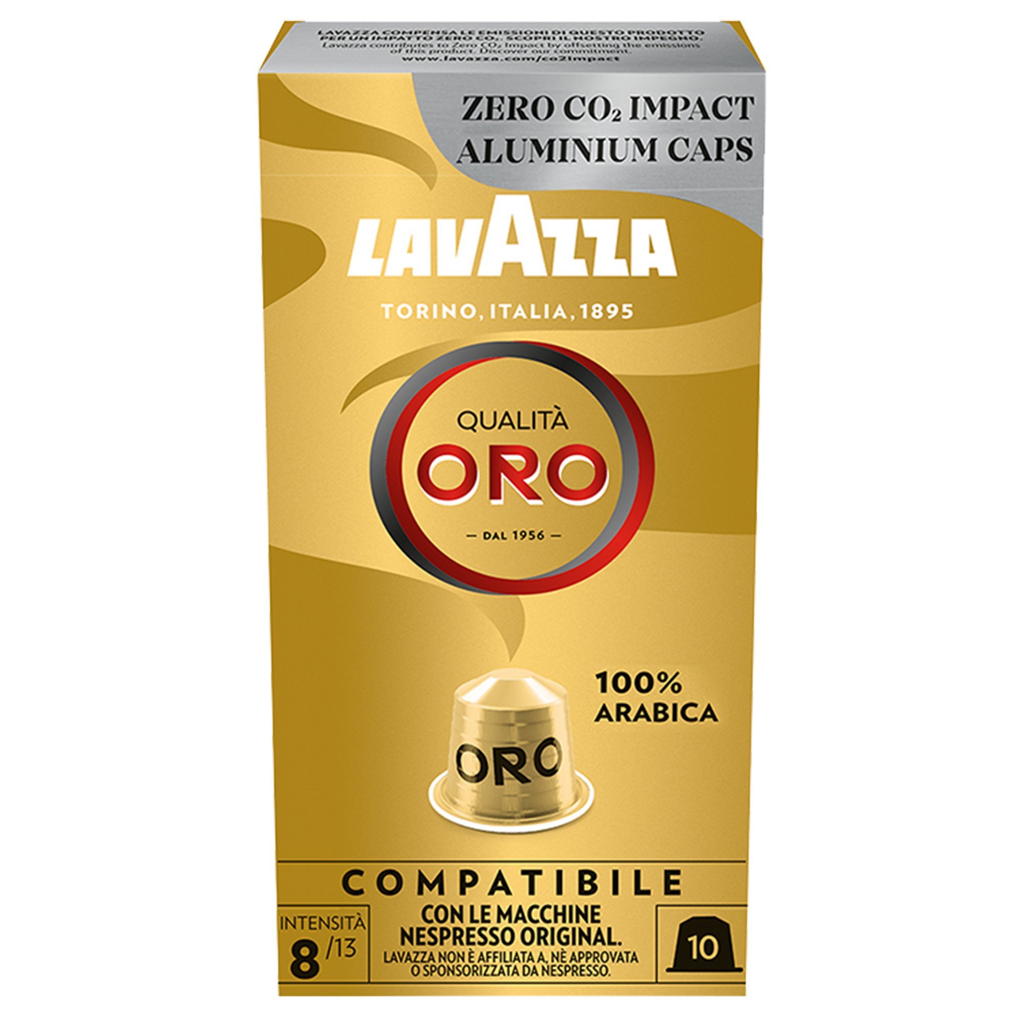 Qualità Oro kaffekapsler 10 stk fra Lavazza Hurtig Levering