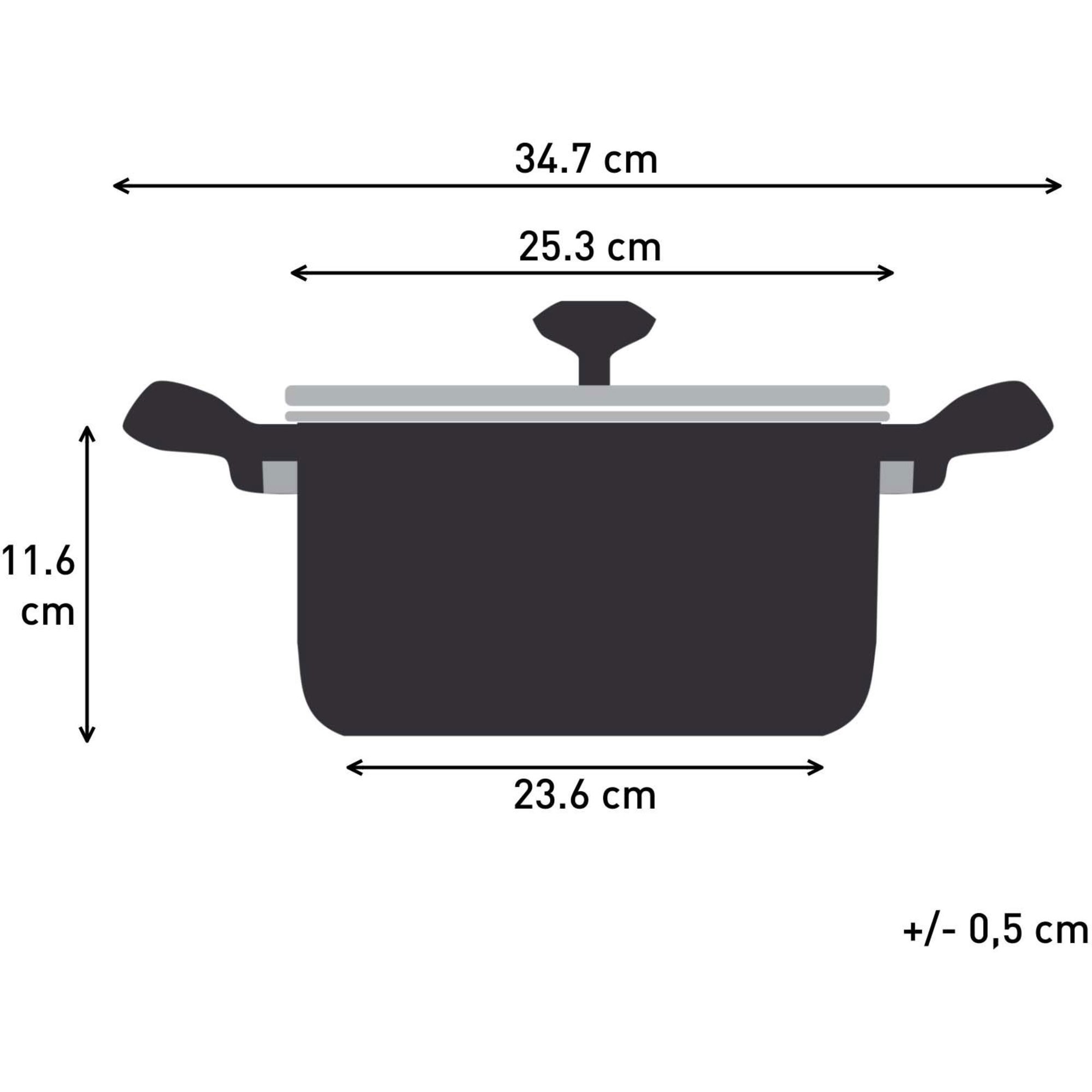 Nordica gryde med dampindsats 5 2 liter rustfrit stål fra Tefal