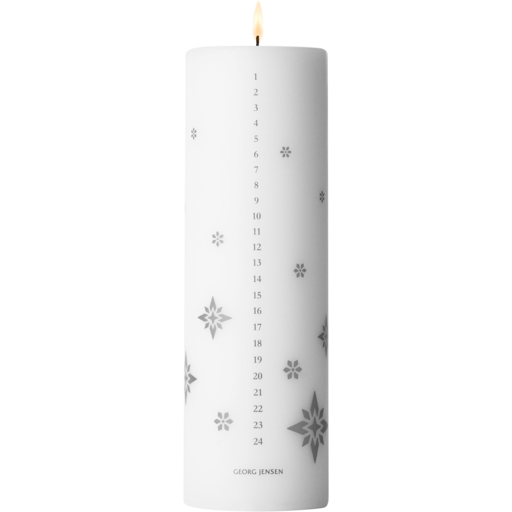 Georg Jensen Christmas Collection 2024 adventsljus silver