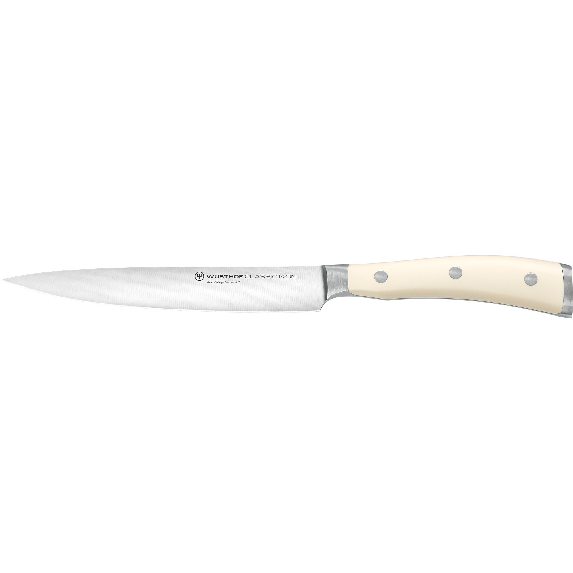 Classic Ikon kødkniv hvid 16 cm.