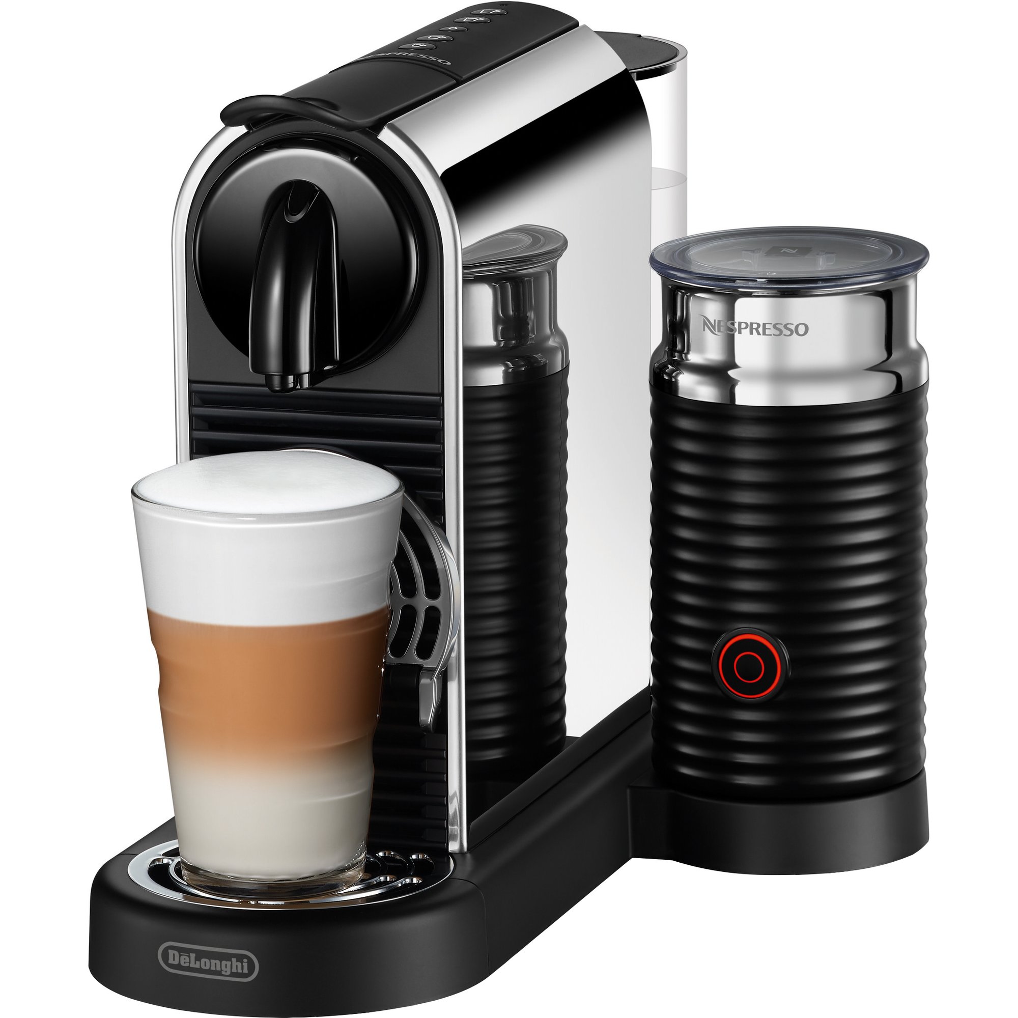 Nespresso CitiZ Platinum & Milk kaffemaskine, metal