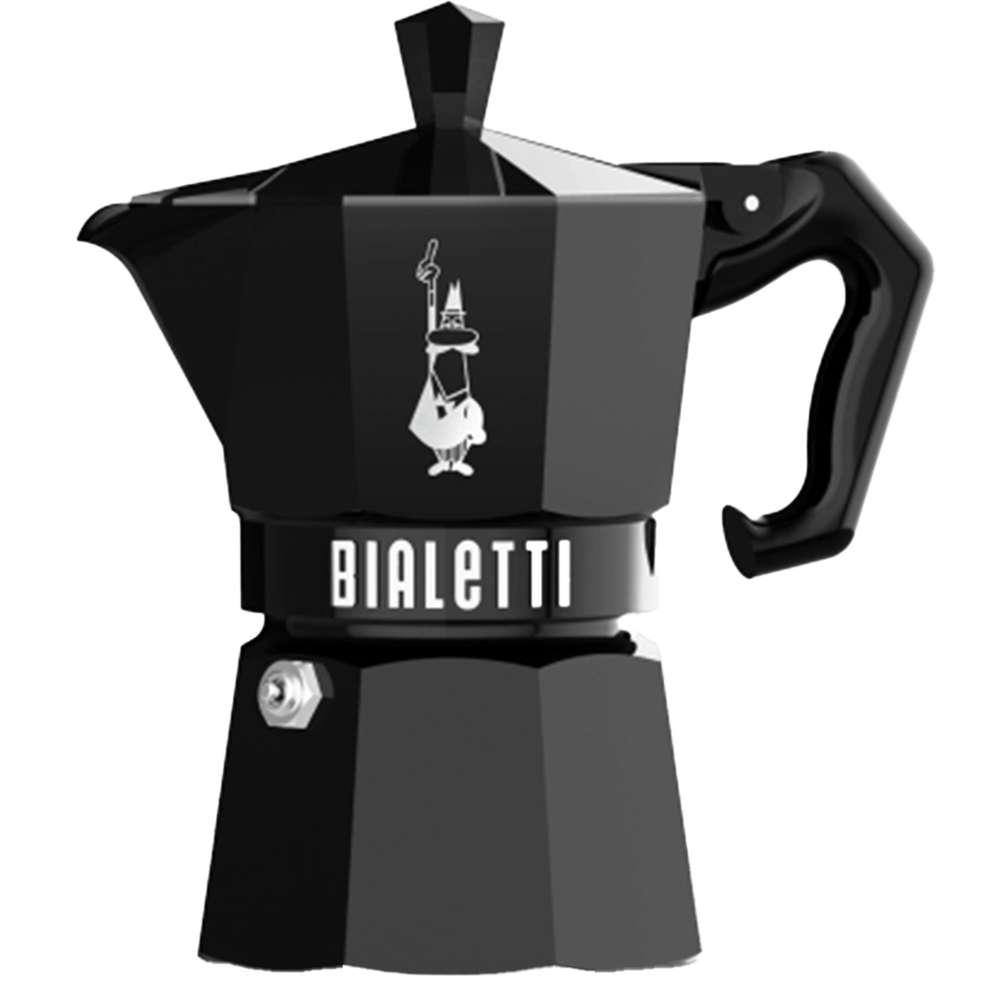 Bialetti Kahvinkeitin 3 kuppia musta