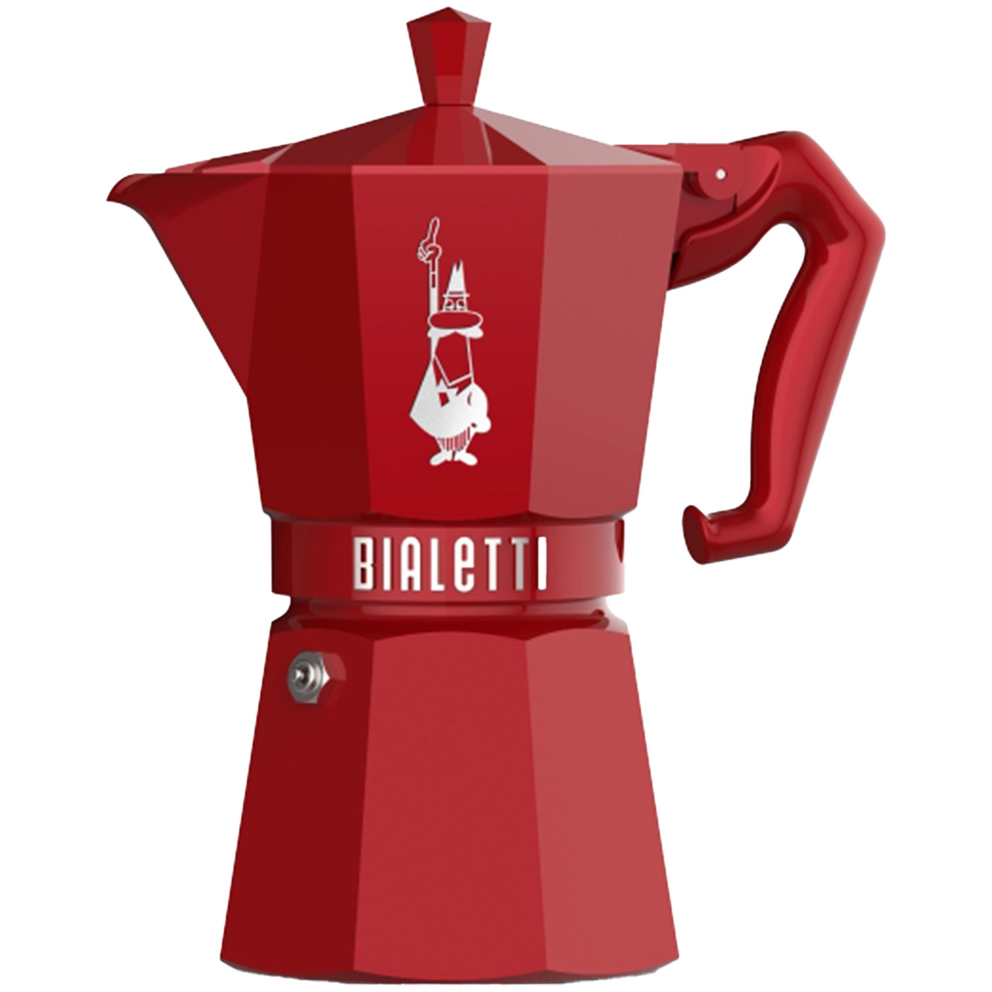 Bialetti Kahvinkeitin 6 kuppia, punainen