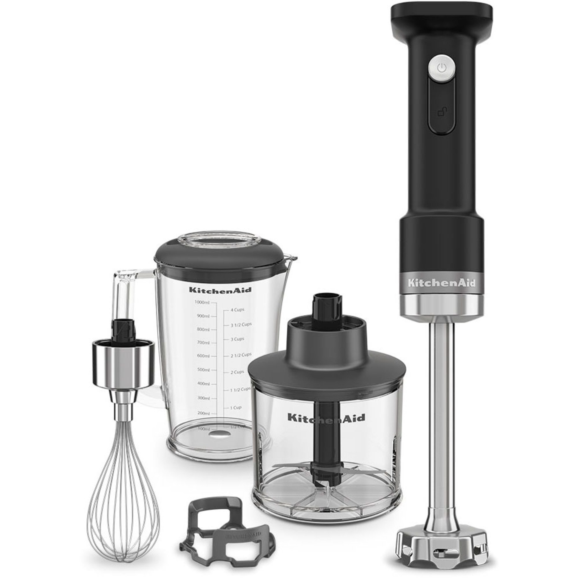 KitchenAid Artisan trådløst stavmiksersett matt svart