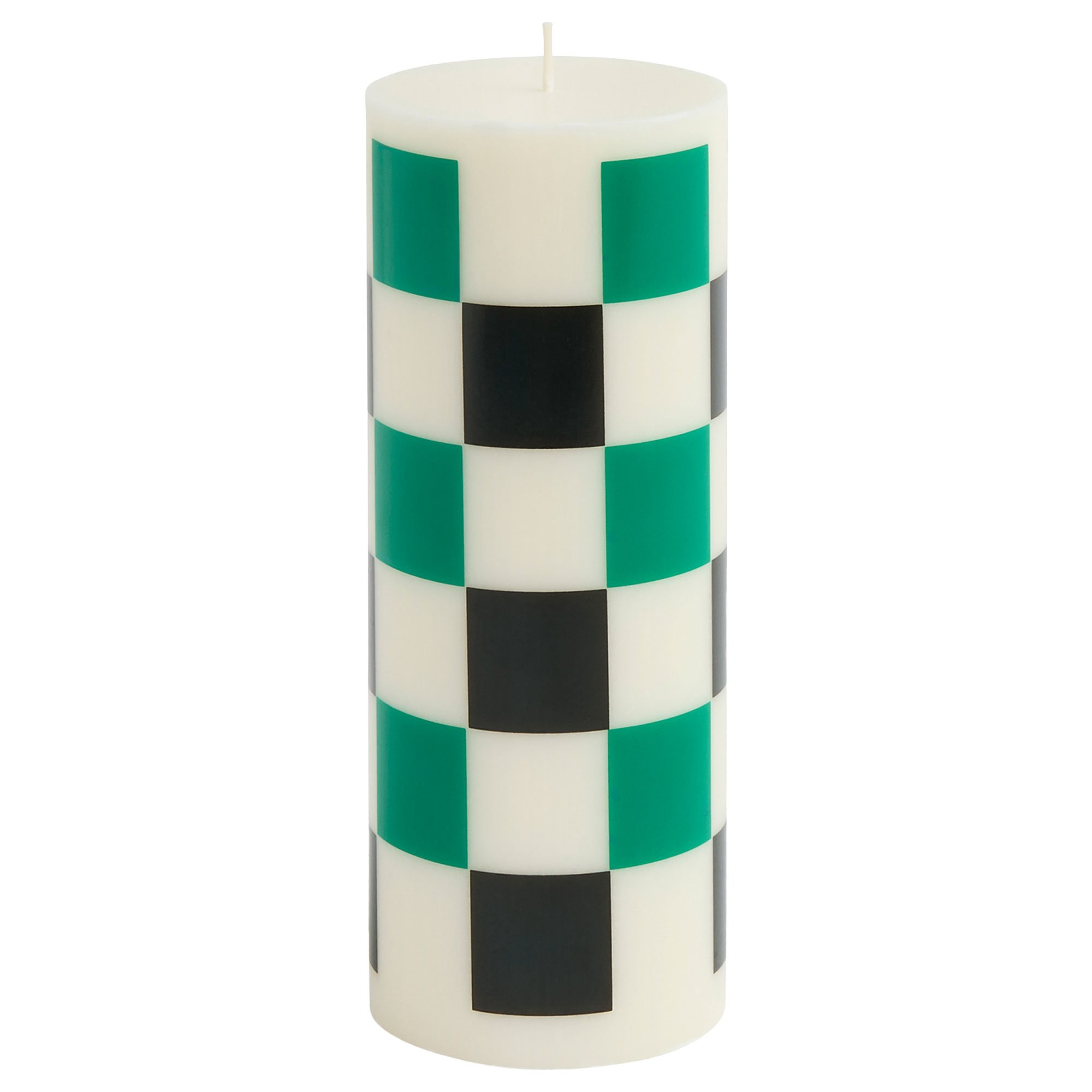 HAY Column ljus medium white green/black check