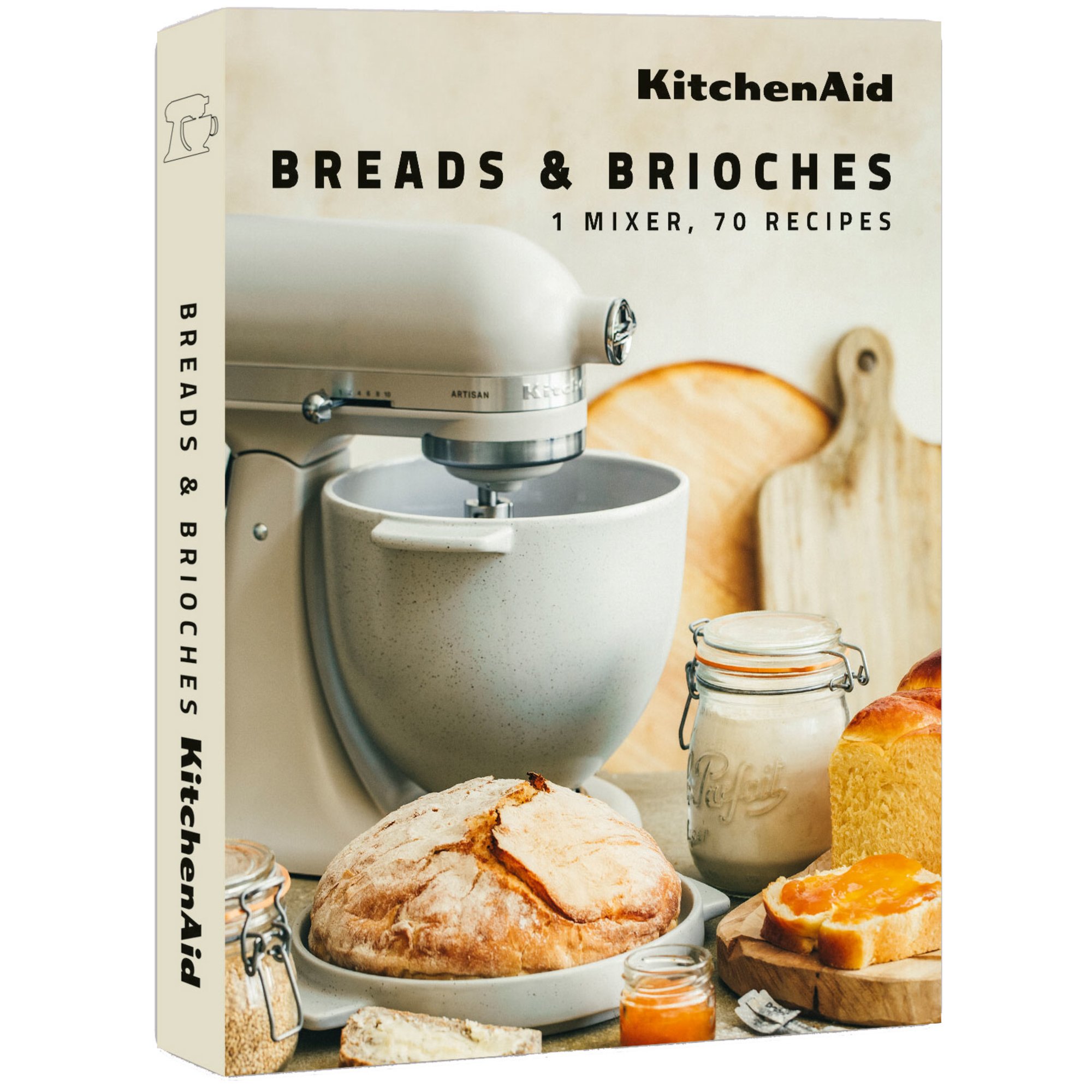 Bilde av Kitchenaid Breads & Brioches Bok