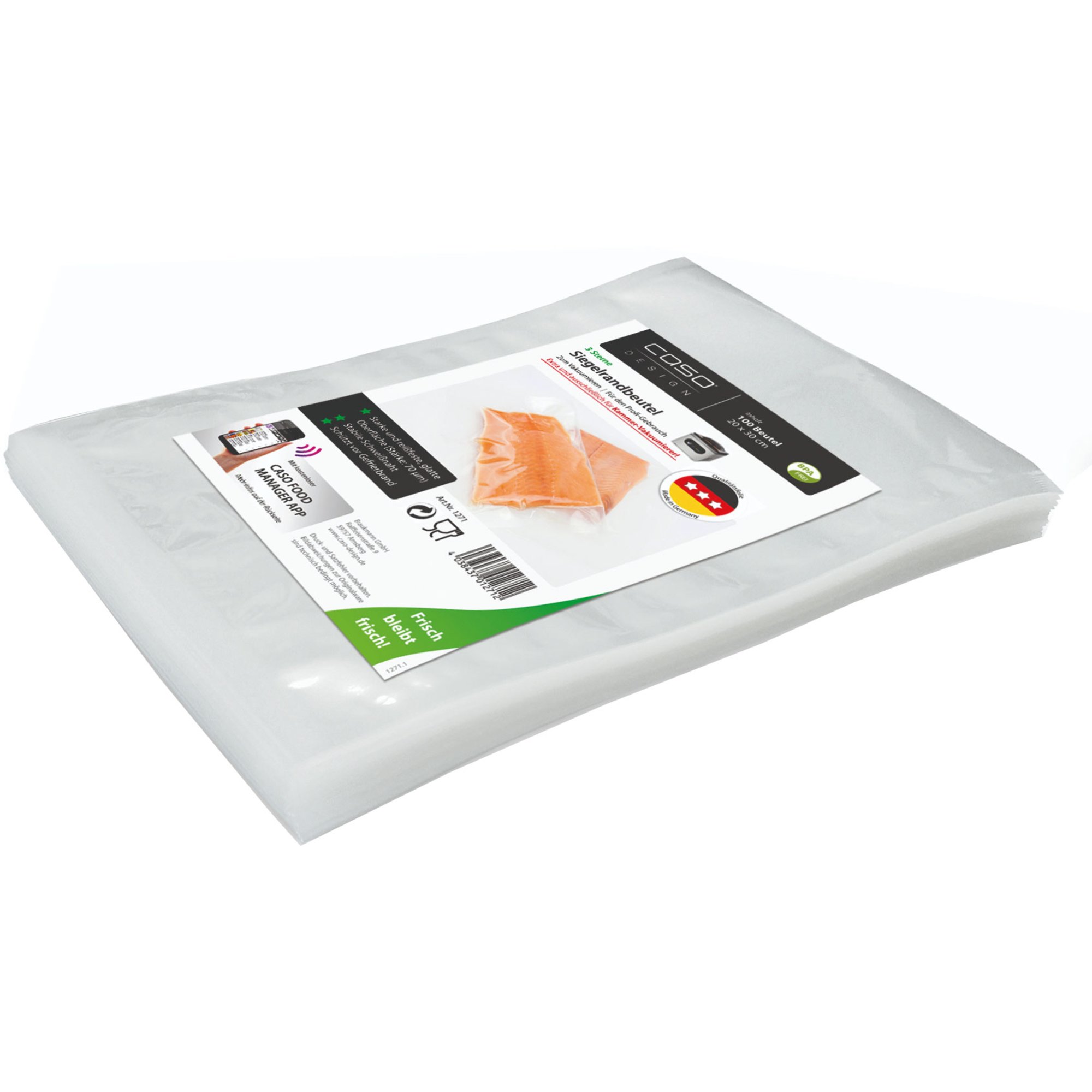 Caso Folieposer til vakuummaskin 100 st 20×30 cm