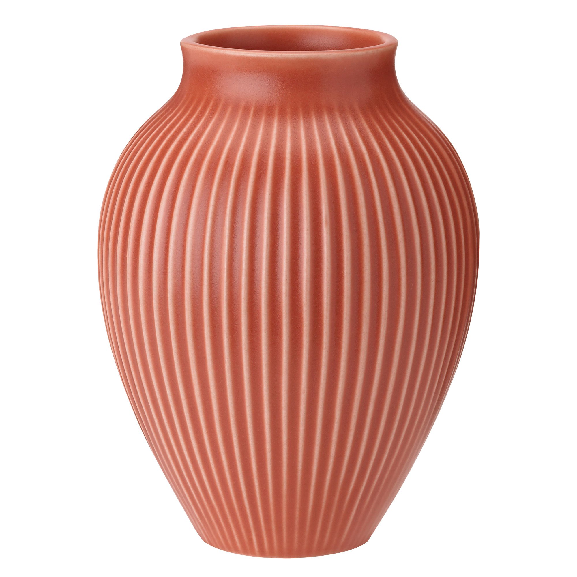Knabstrup Vas 27 cm coral