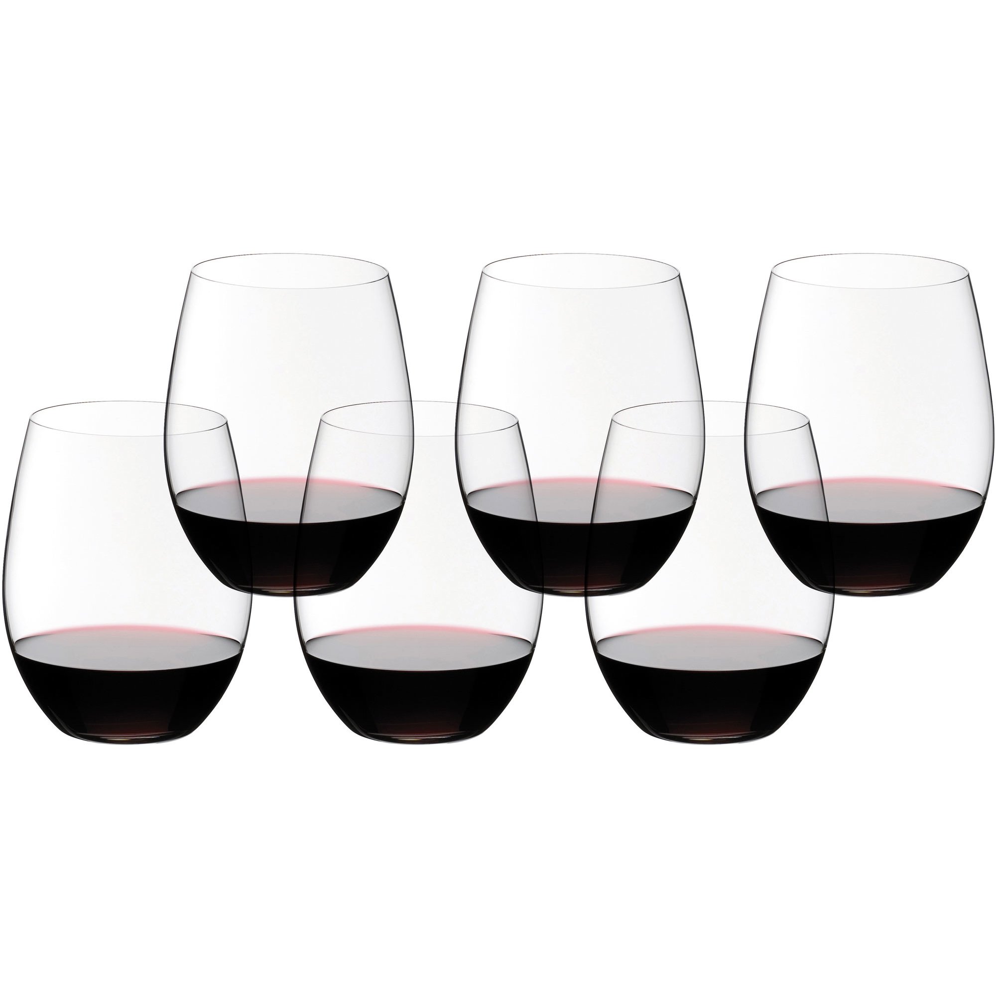 Riedel O Wine Tumbler Cabernet/Merlot vinglass 6-pakning 20-årsjubileum