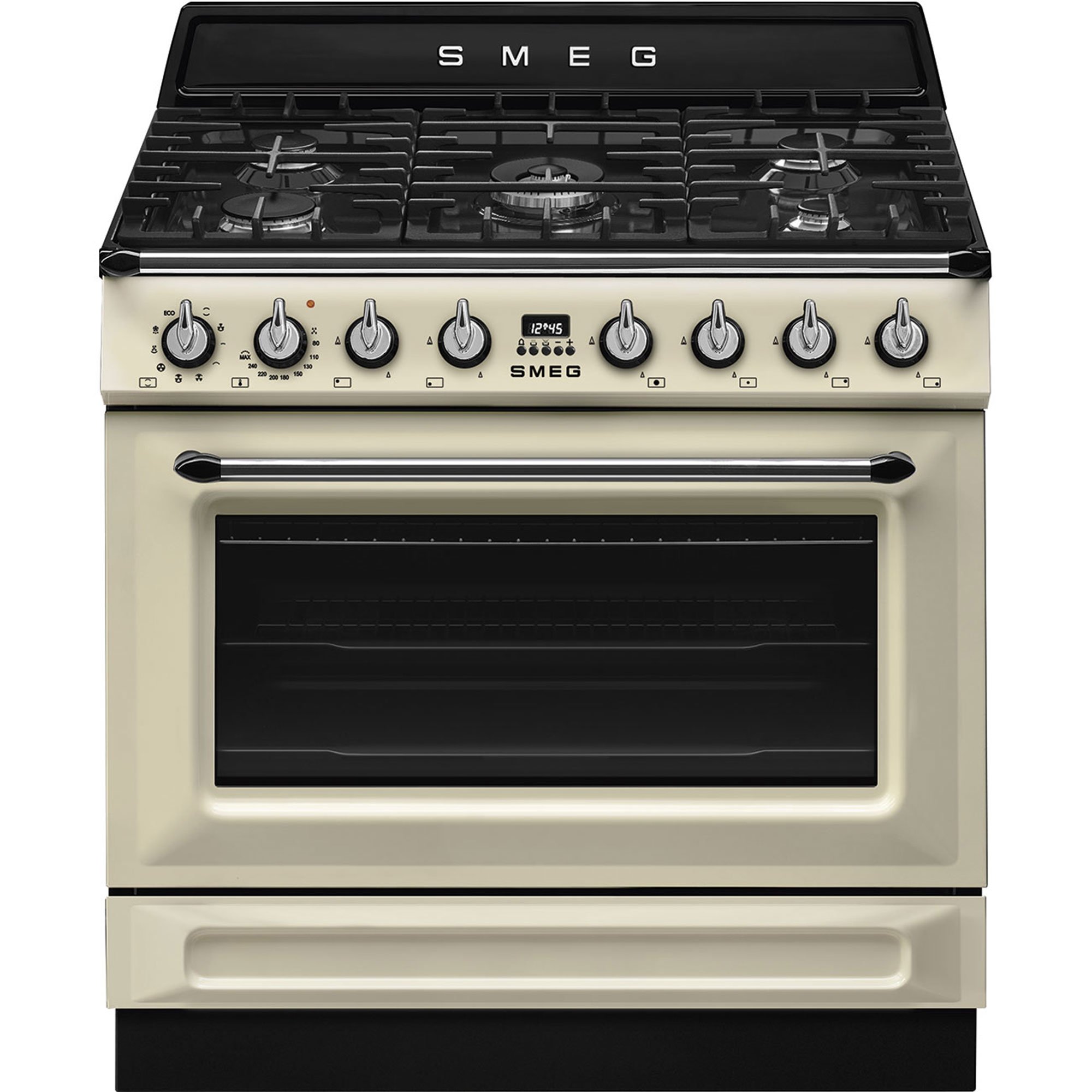 Smeg Gasskomfyr Victoria TR90GMP 90 cm creme