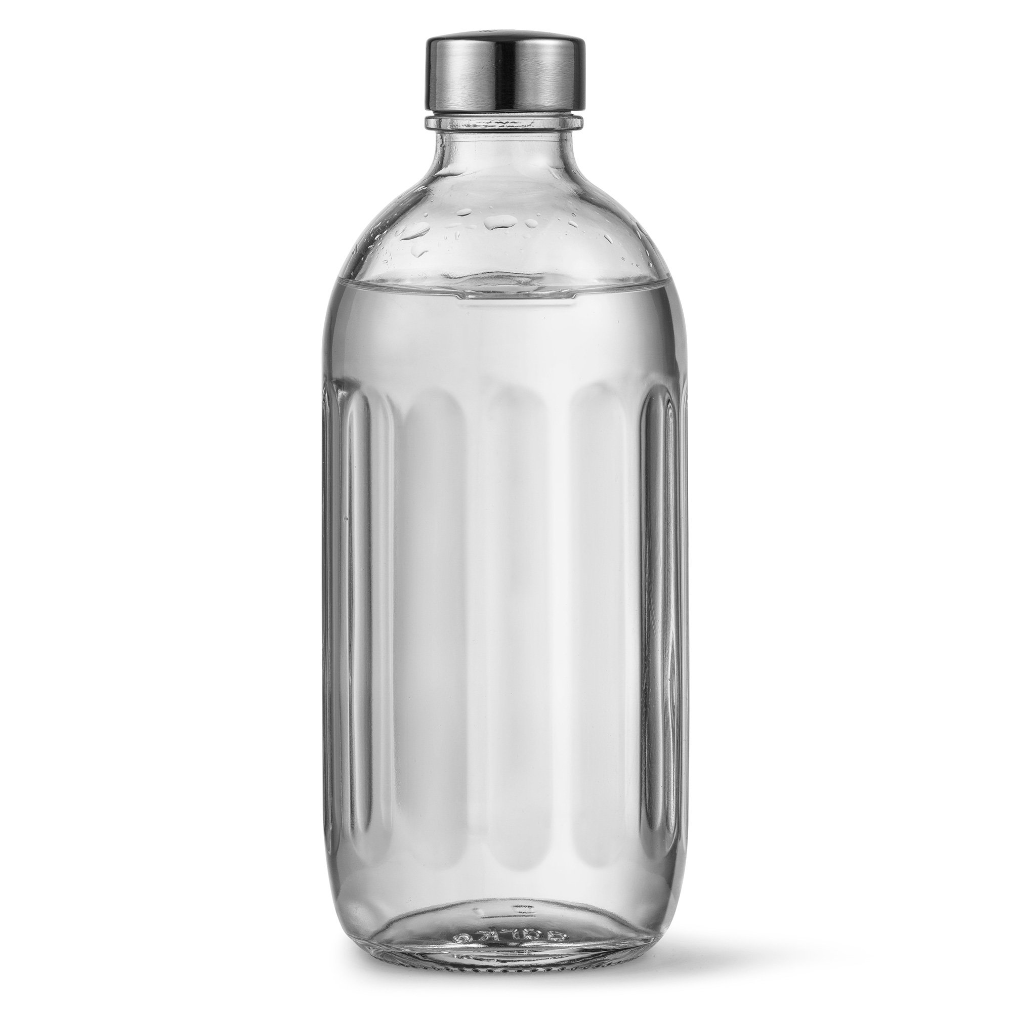Bilde av Aarke Glassflaske, Polert Stål