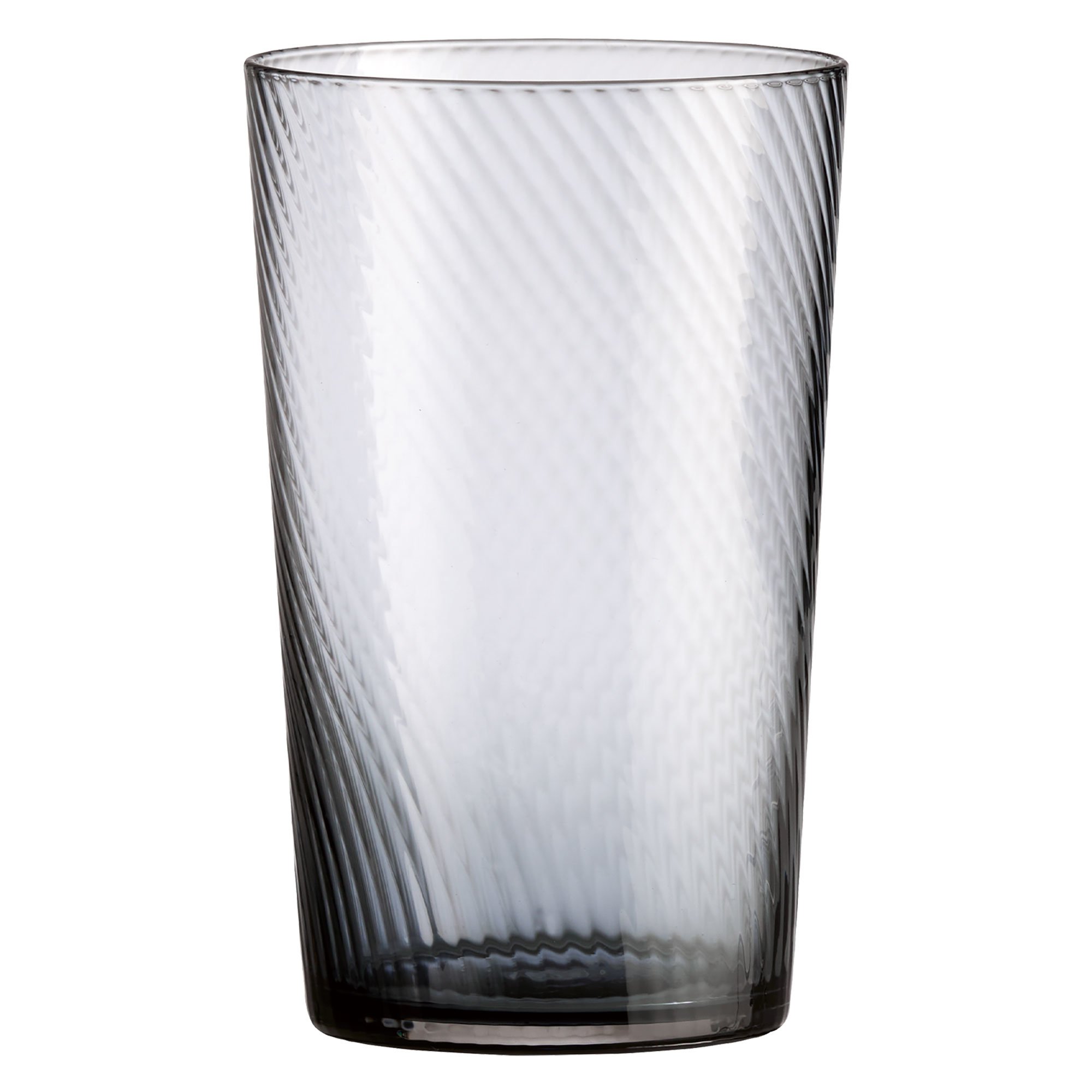 Läs mer om Aida RAW Unique Swirl highballglas 45 cl, grå