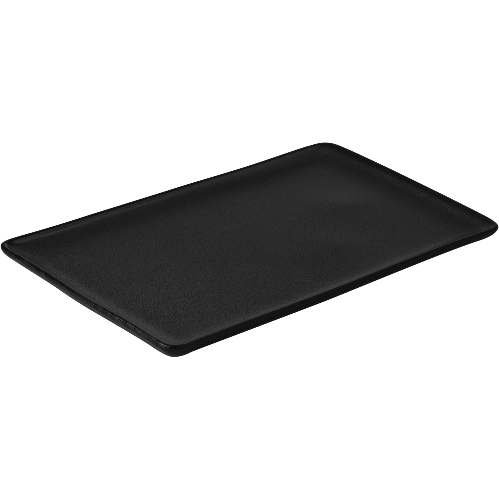 Aida RAW rektangulær tallerken, 31,5 x 20 cm, titanium black