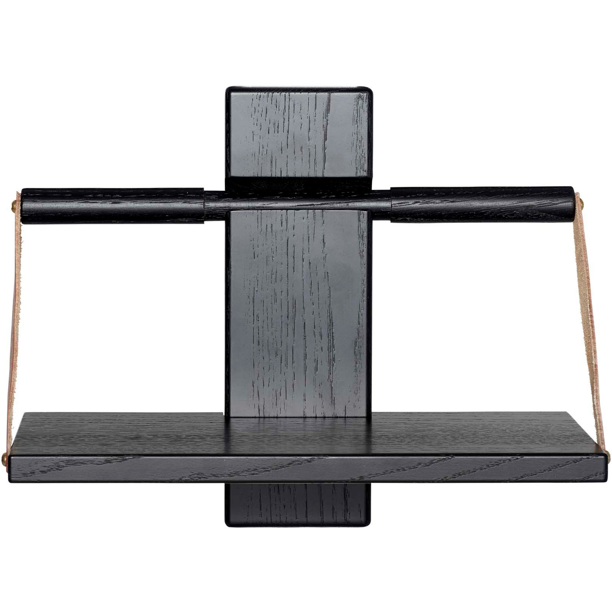 Läs mer om Andersen Furniture Wood wall Shelf 30 x 18 x 24 cm Liten Black