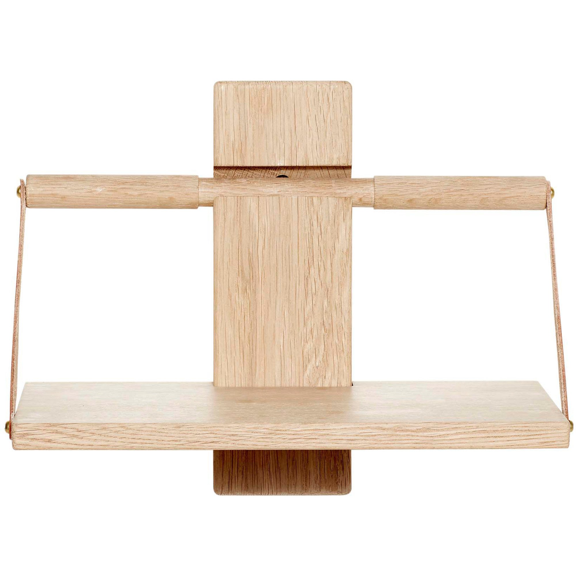 Läs mer om Andersen Furniture Wood wall Shelf 30 x 18 x 24 cm Liten Oak