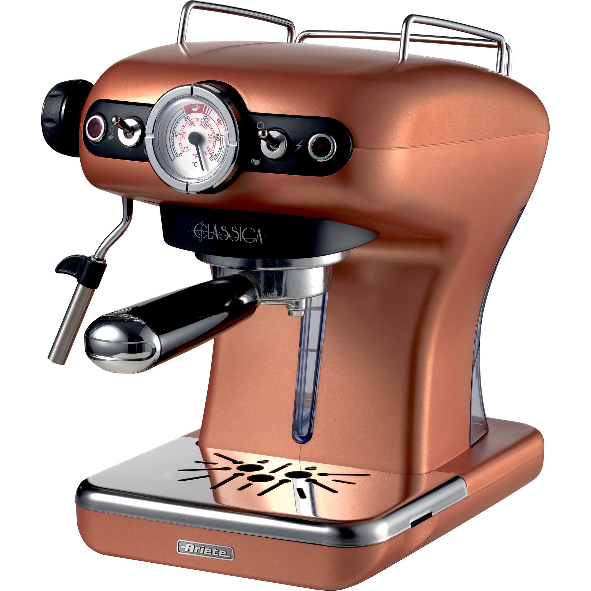 Ariete Classica Espressomaskin Kobber