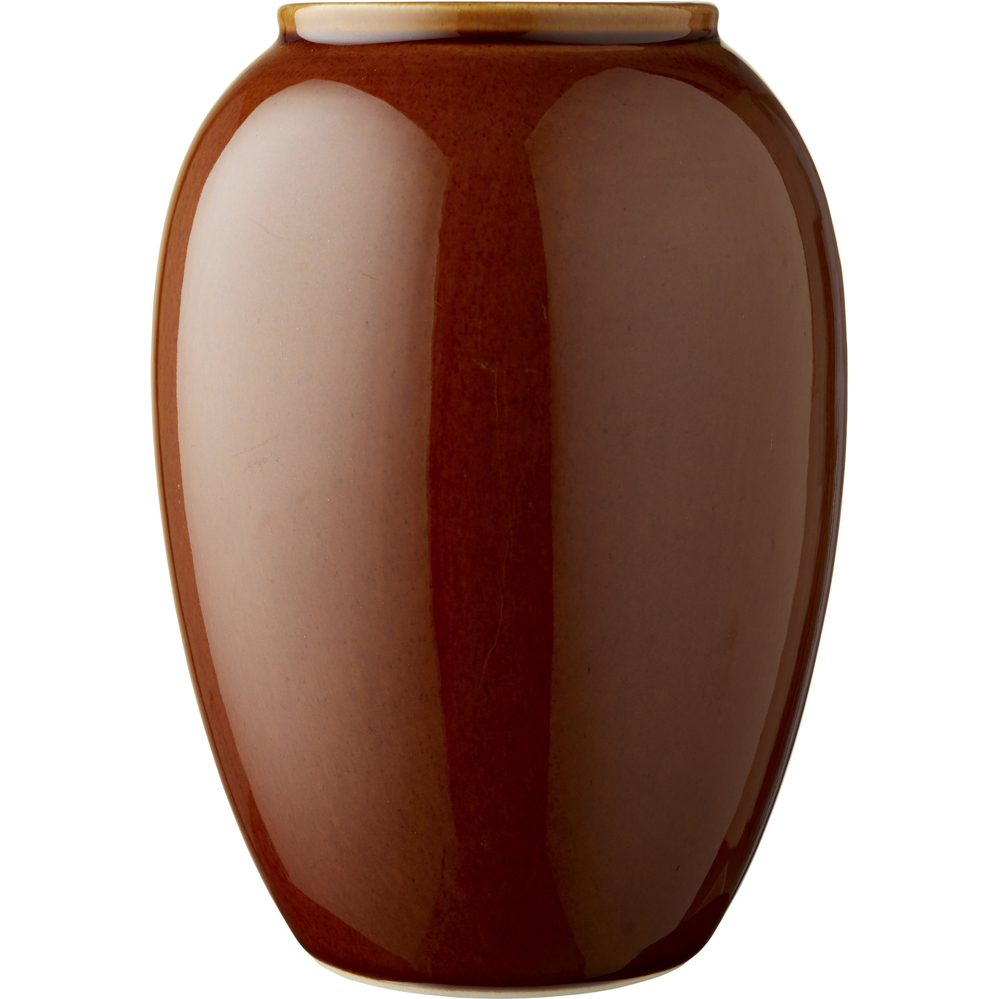 7: Bitz Vase 20 cm amber