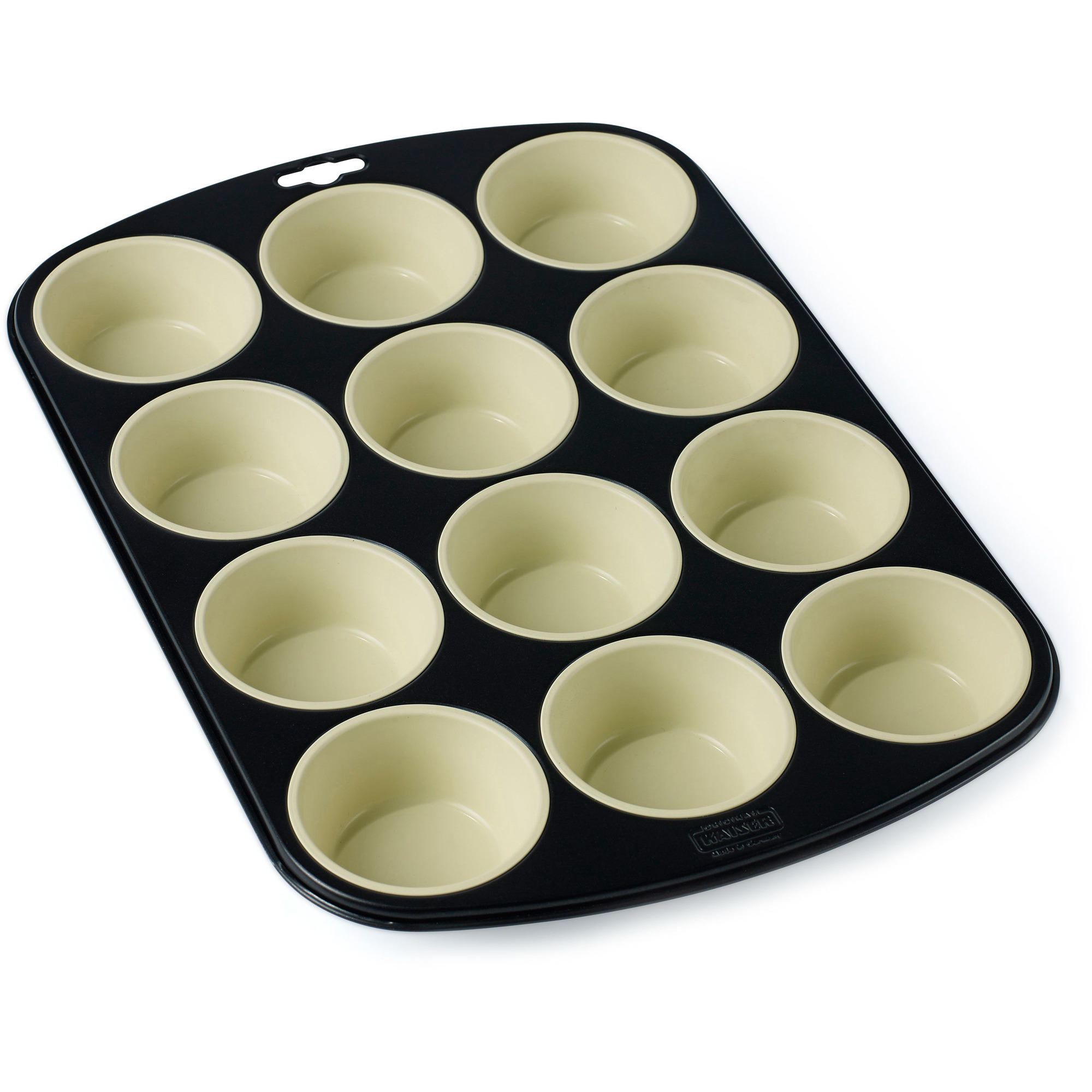 Blomsterbergs Muffinsform 12 huller grå/creme