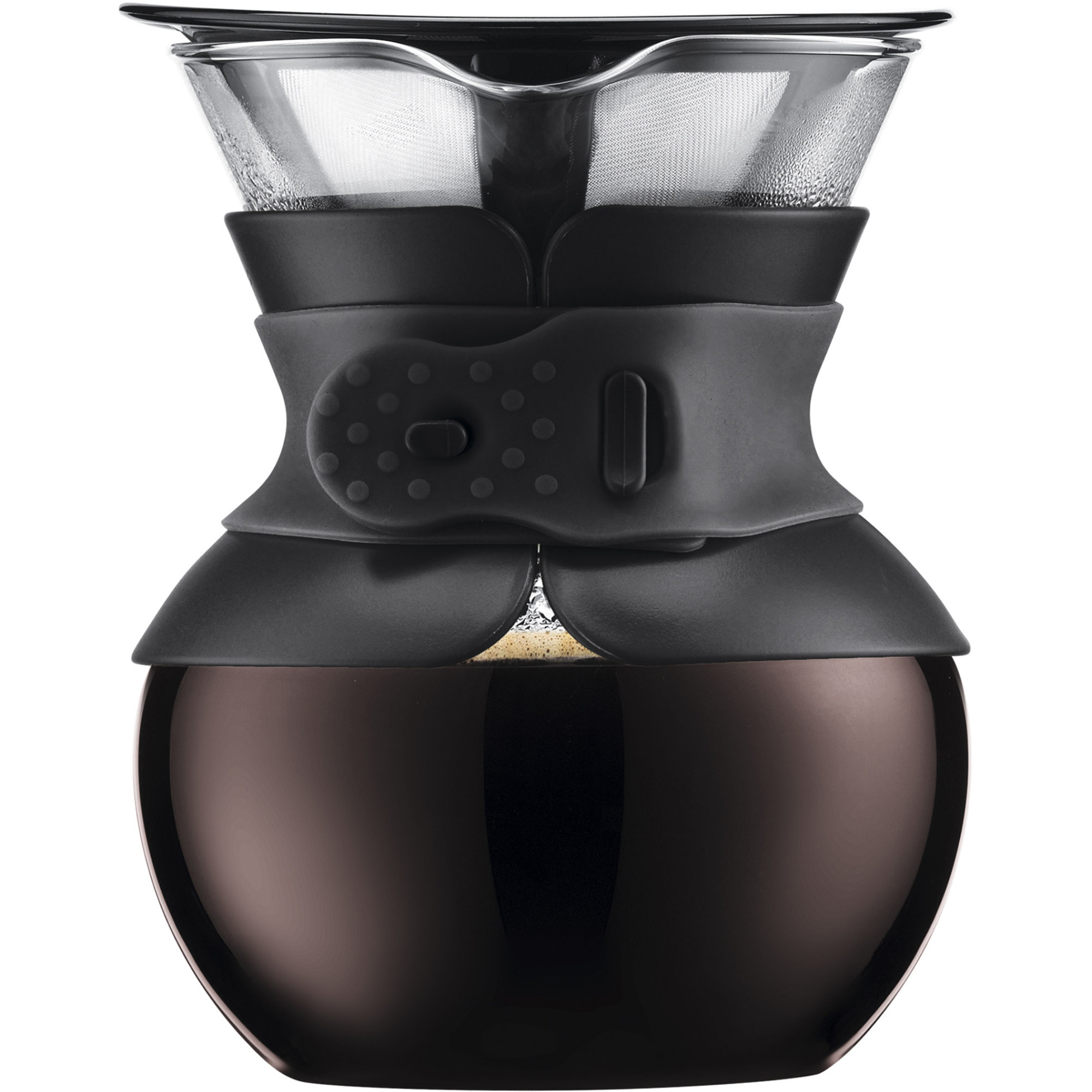 Bodum POUR OVER Kaffebrygger med filter 0,5 l – Sort