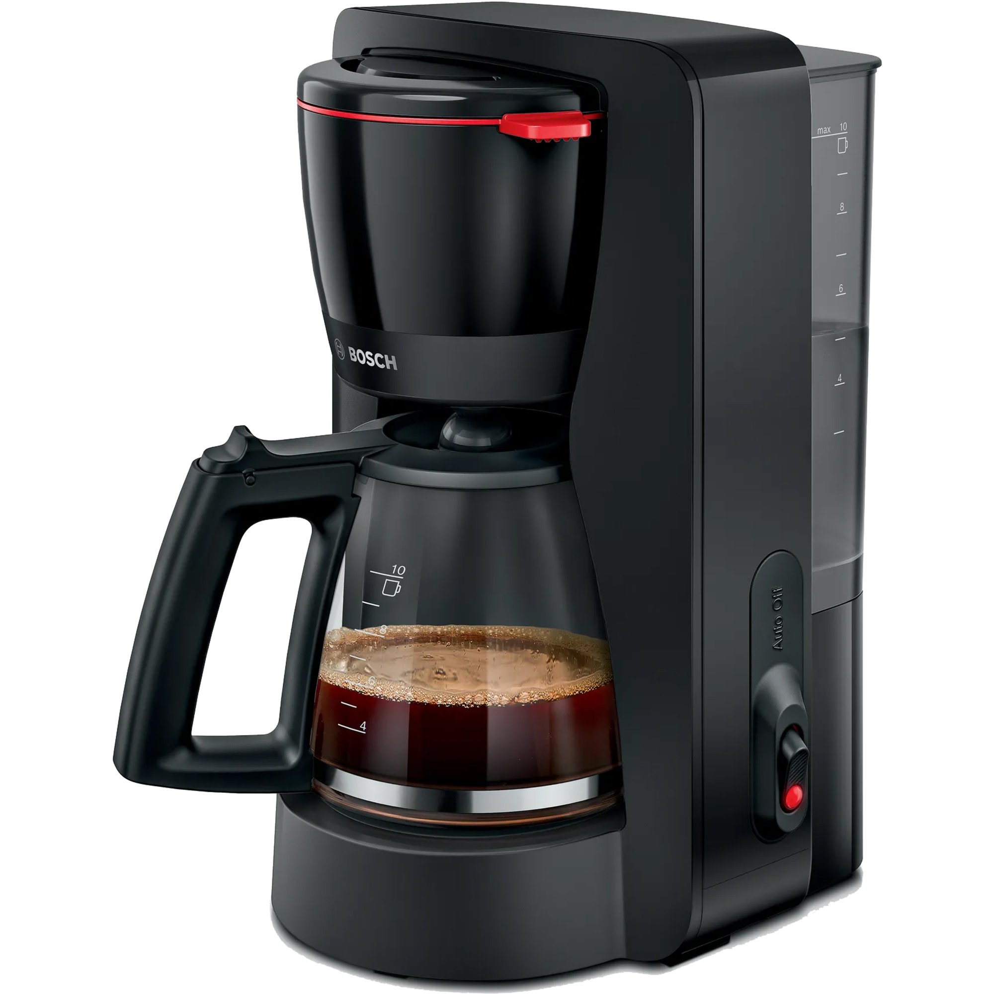 Bosch MyMoment kaffebryggare med glaskanna svart
