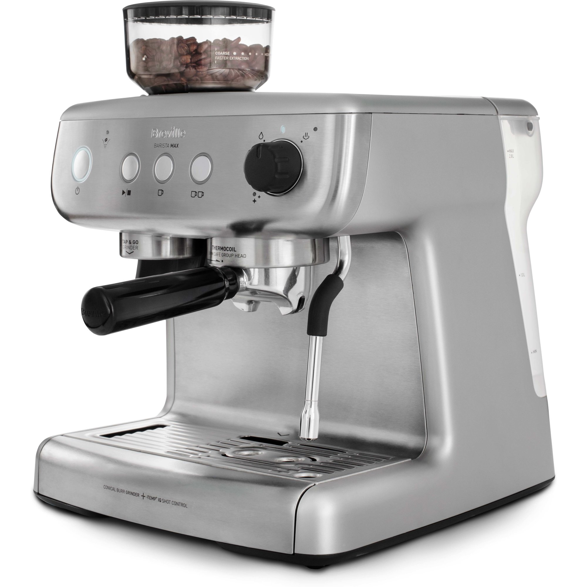 Läs mer om Breville Barista Max Espressomaskin m. inbyggd kvarn