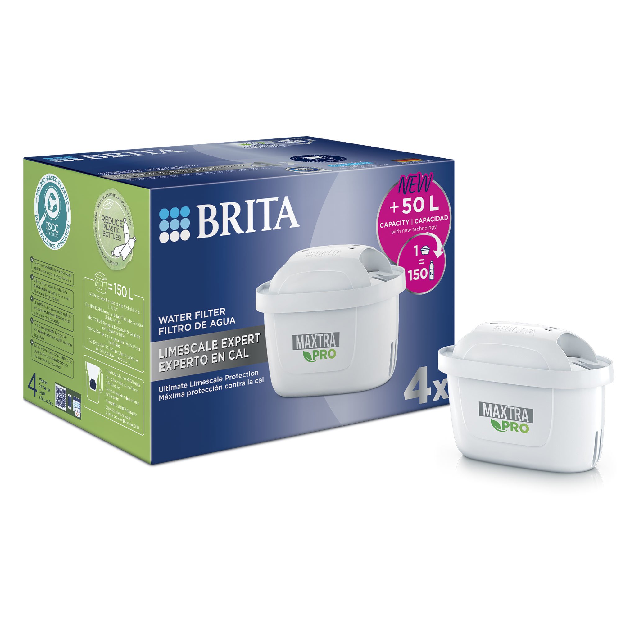 Brita MAXTRA PRO LIMESCALE EXPERT filter 4-pack