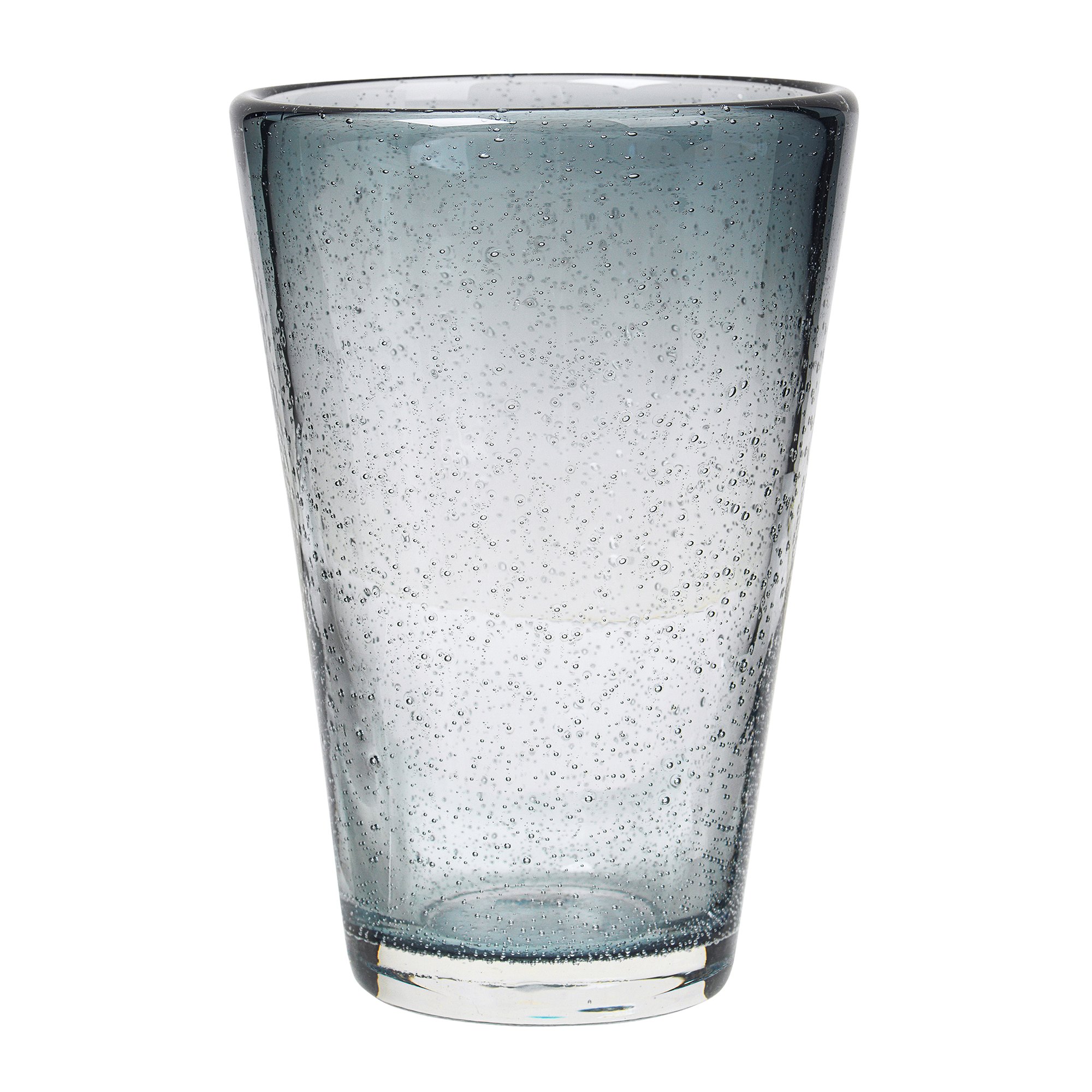 Läs mer om Broste Copenhagen Bubble högt glas 45 cl, grå
