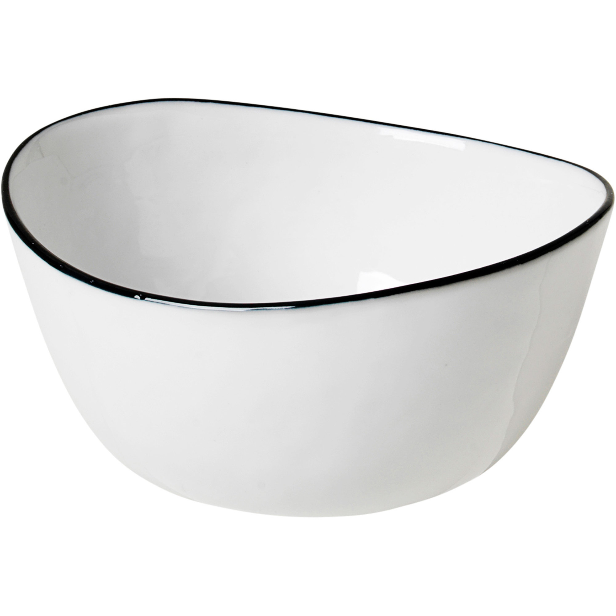 Broste Copenhagen ‘Salt’ håndlavet skål i porcelæn 10 X 11 cm