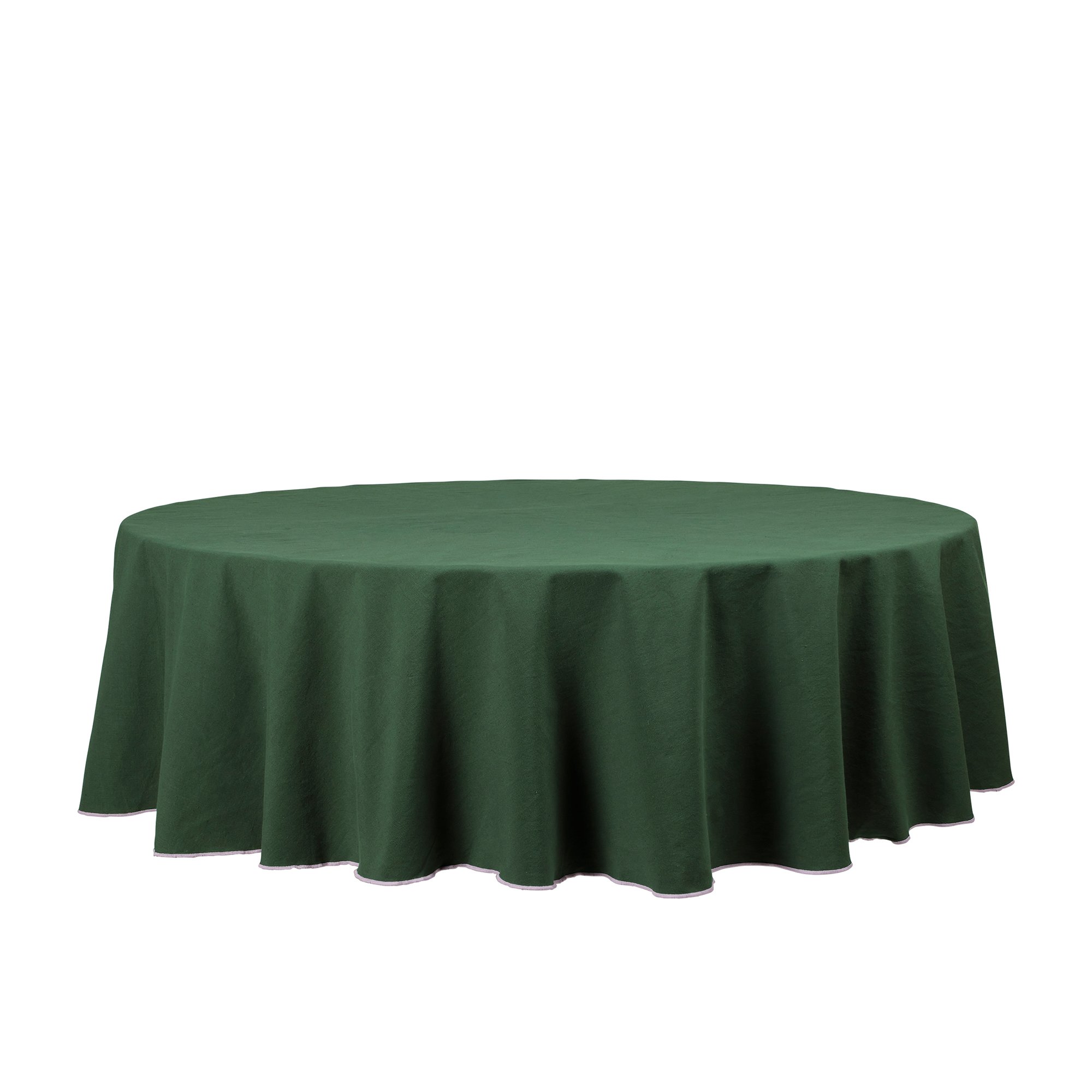 Produktfoto för Broste Copenhagen Wilhelmina bordsduk 200 cm, grön