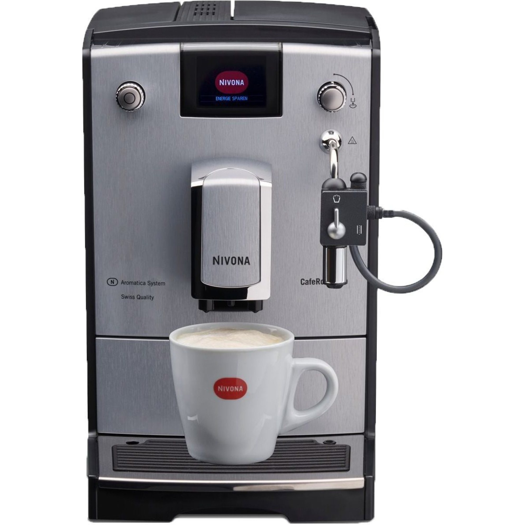 Läs mer om Nivona Kaffemaskin Silver NICR 670