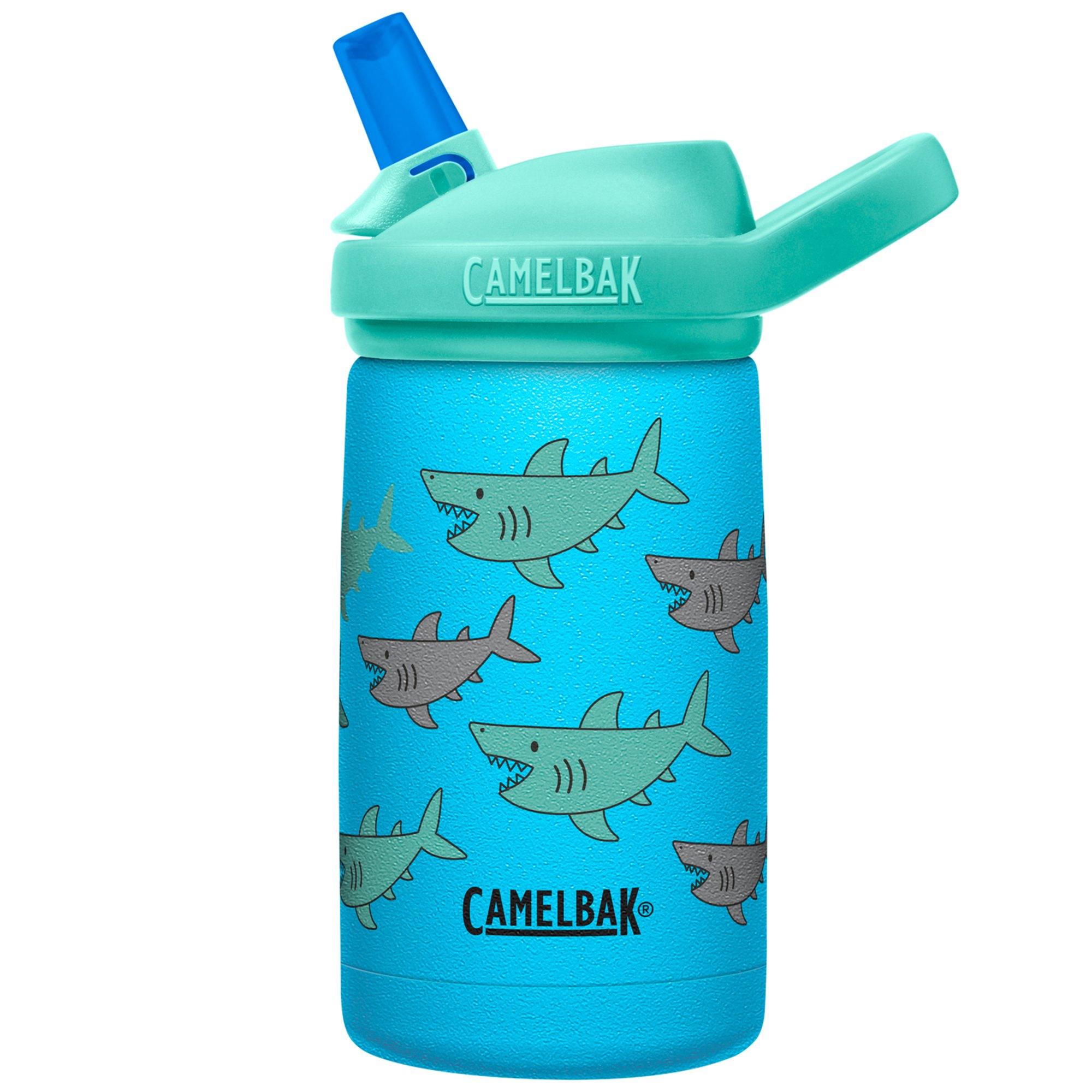 Camelbak Eddy+ Kids SST drikkeflaske 0.35 liter, school of sharks Drikkeflaske