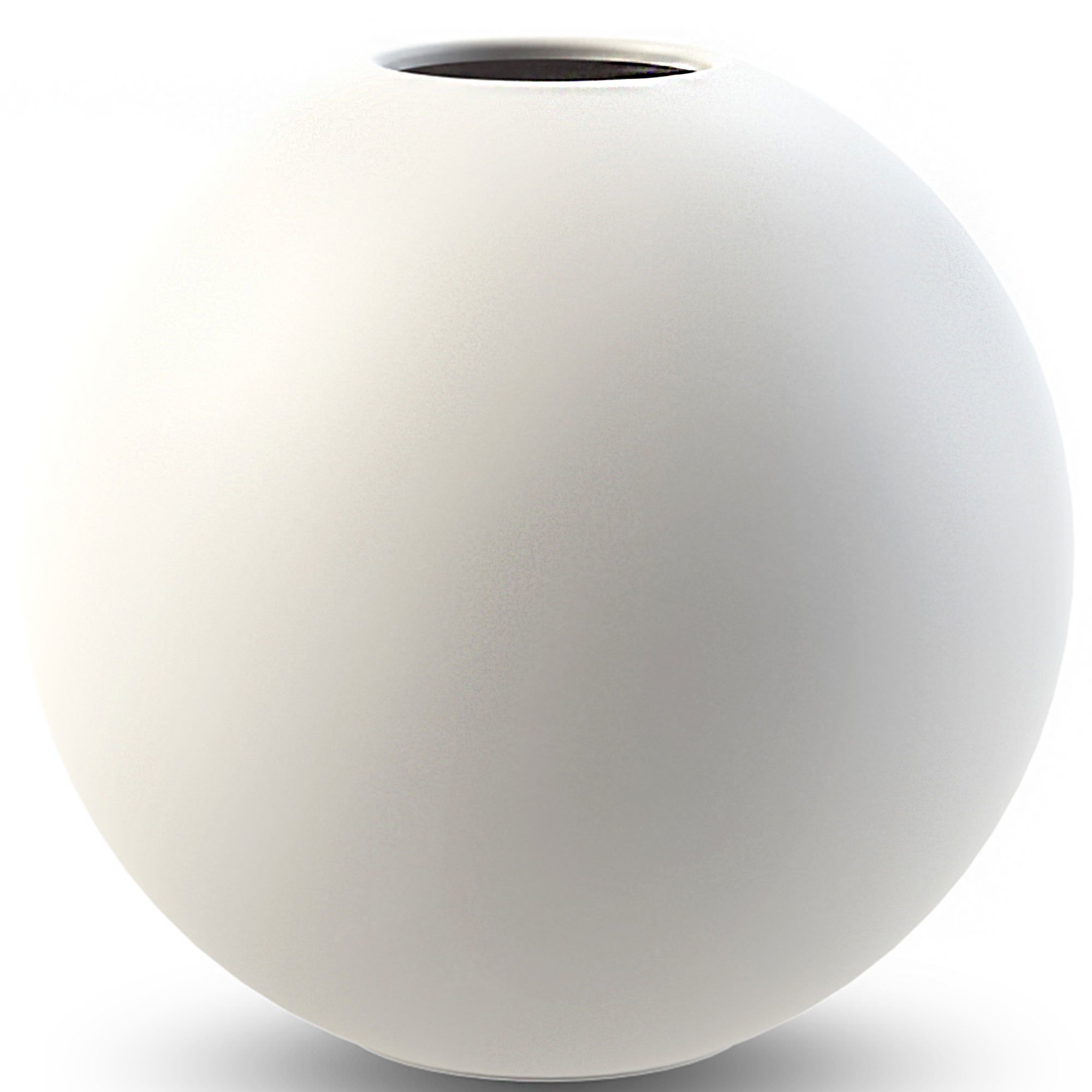 Cooee Design Ball vas 10 cm white