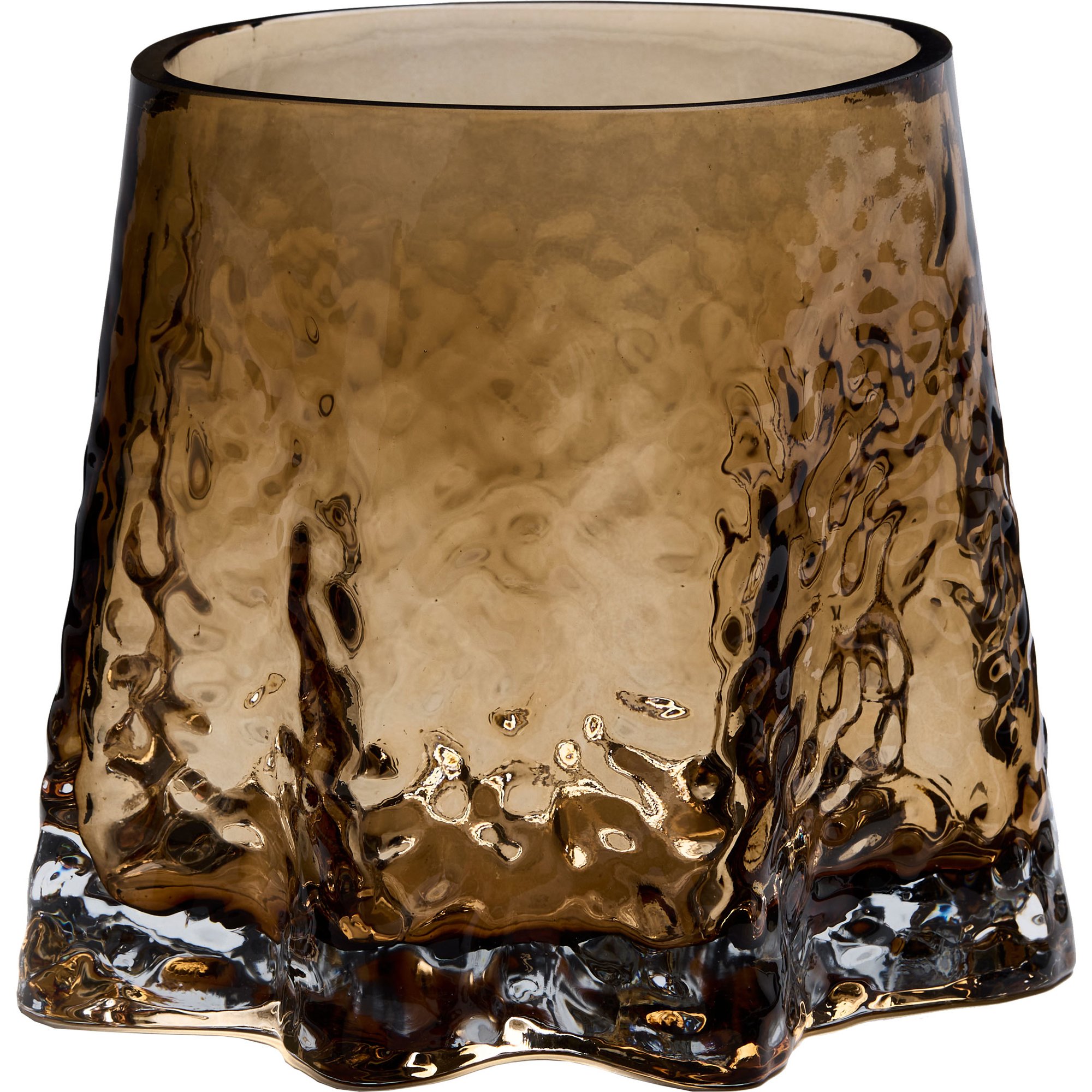 Läs mer om Cooee Design Gry ljuslykta large 17 cm, cognac