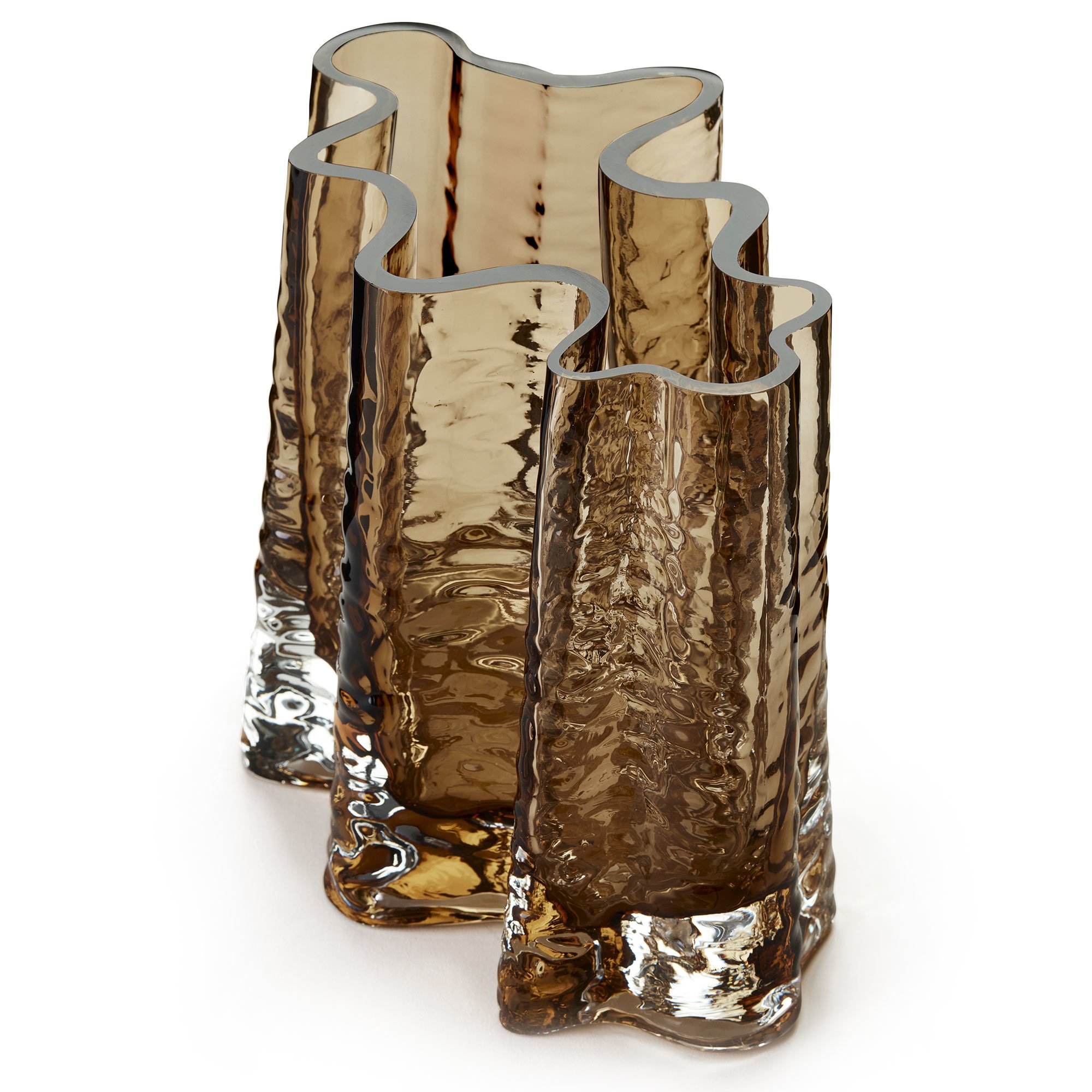 Cooee Design Gry Wide vas 19 cm cognac