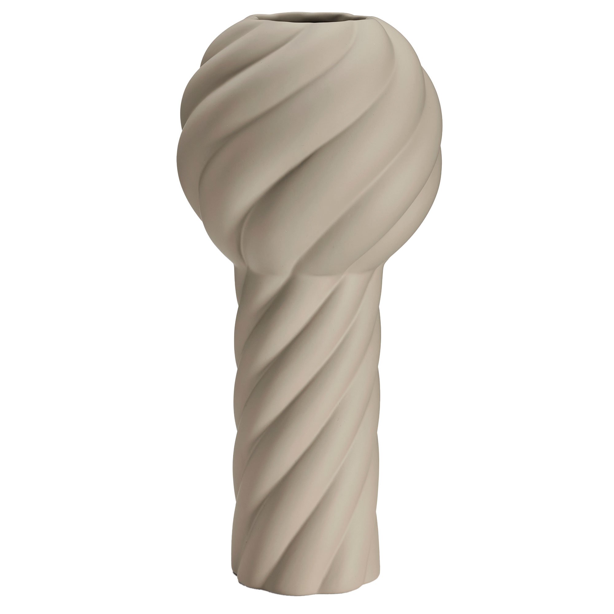 Cooee Design Twist Pillar Vase 34 cm sand