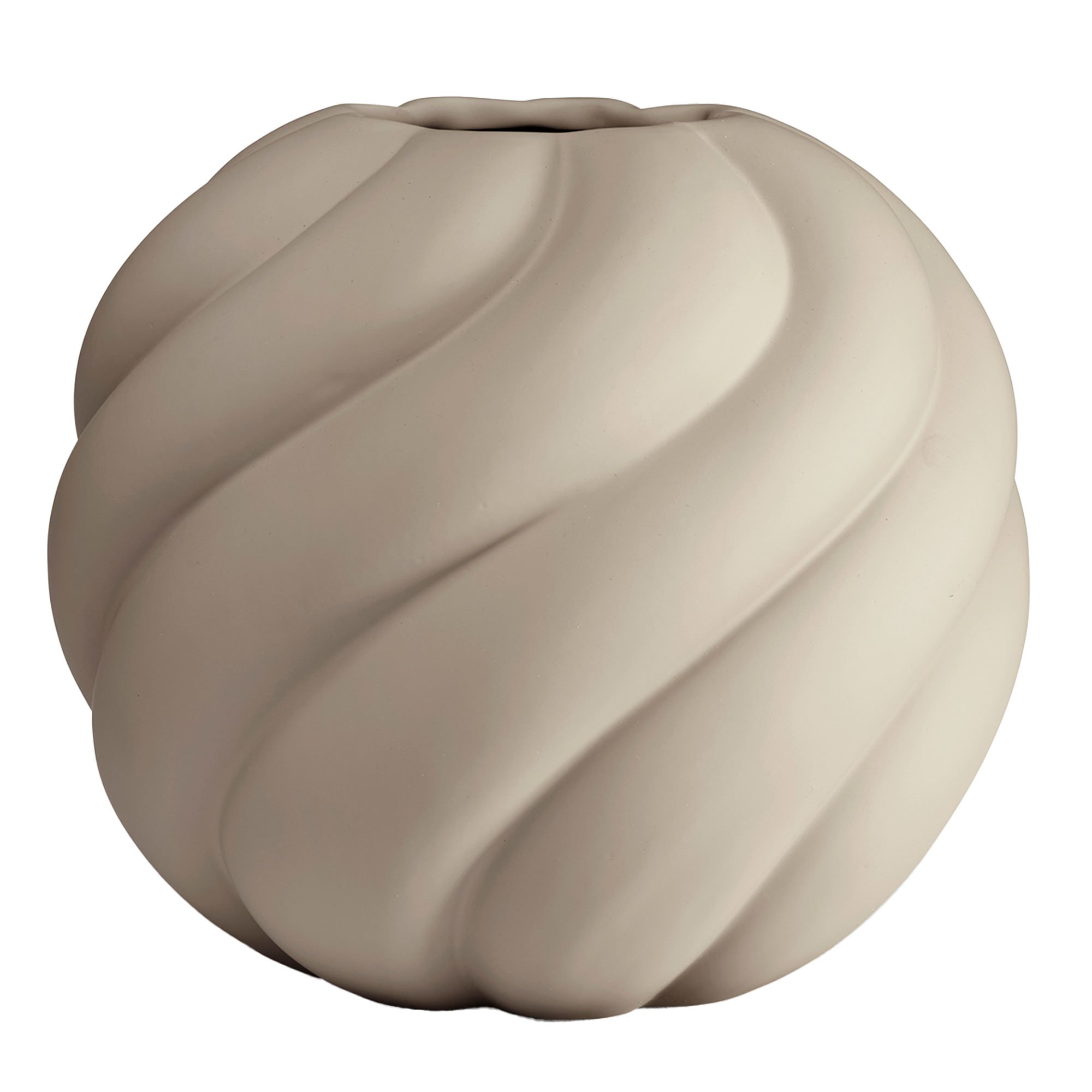 Cooee Design Twist Ball Vase 20 cm sand