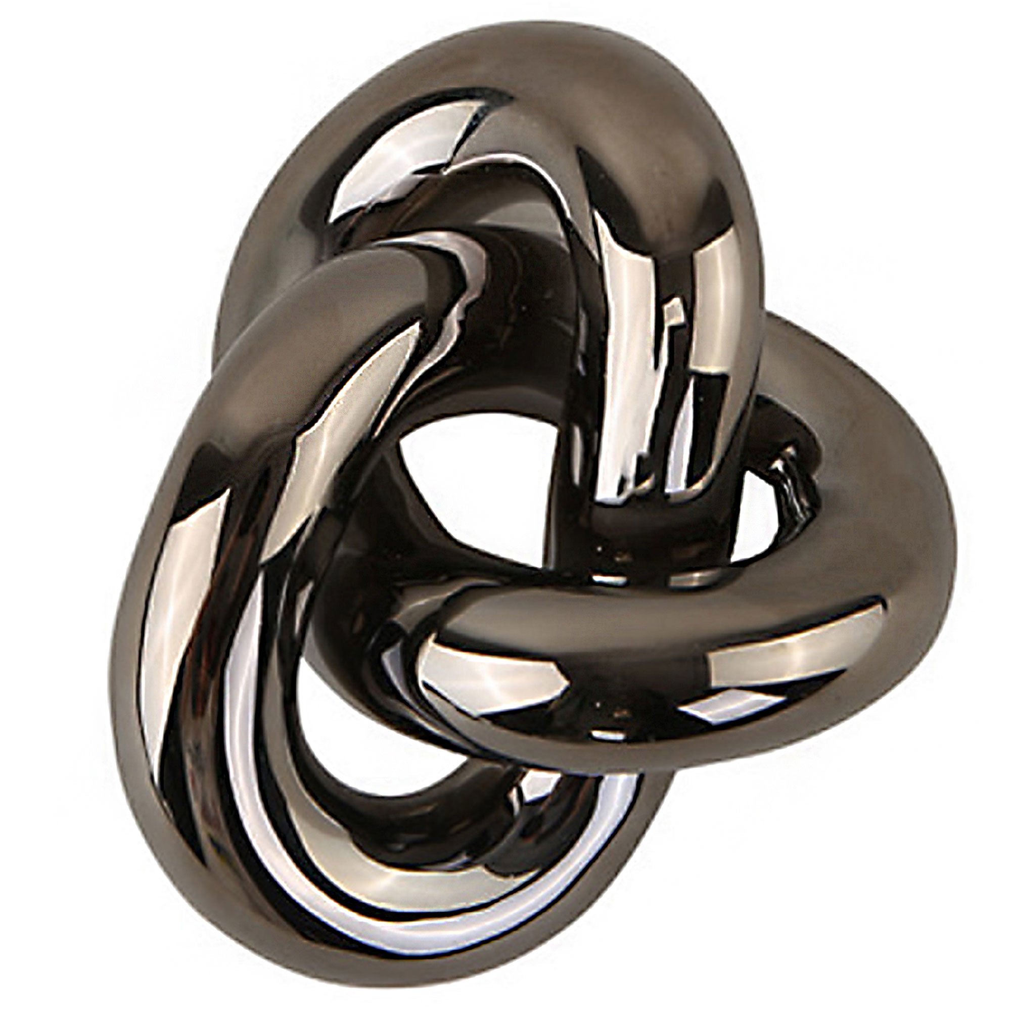 Läs mer om Cooee Design Knot Table Large, dark silver