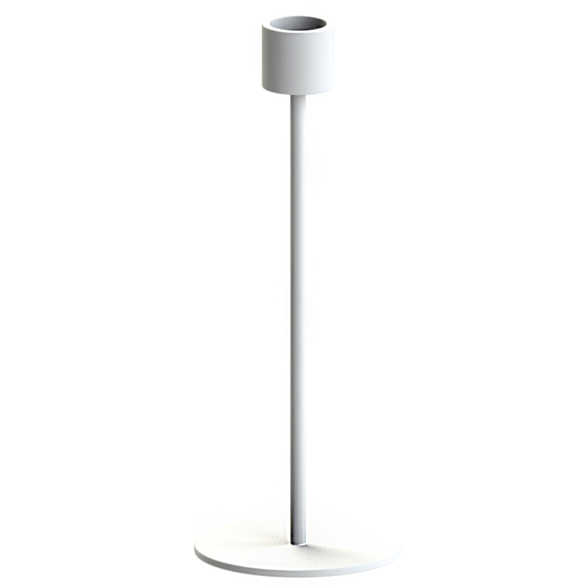 Läs mer om Cooee Design Ljusstake, 21 cm, white