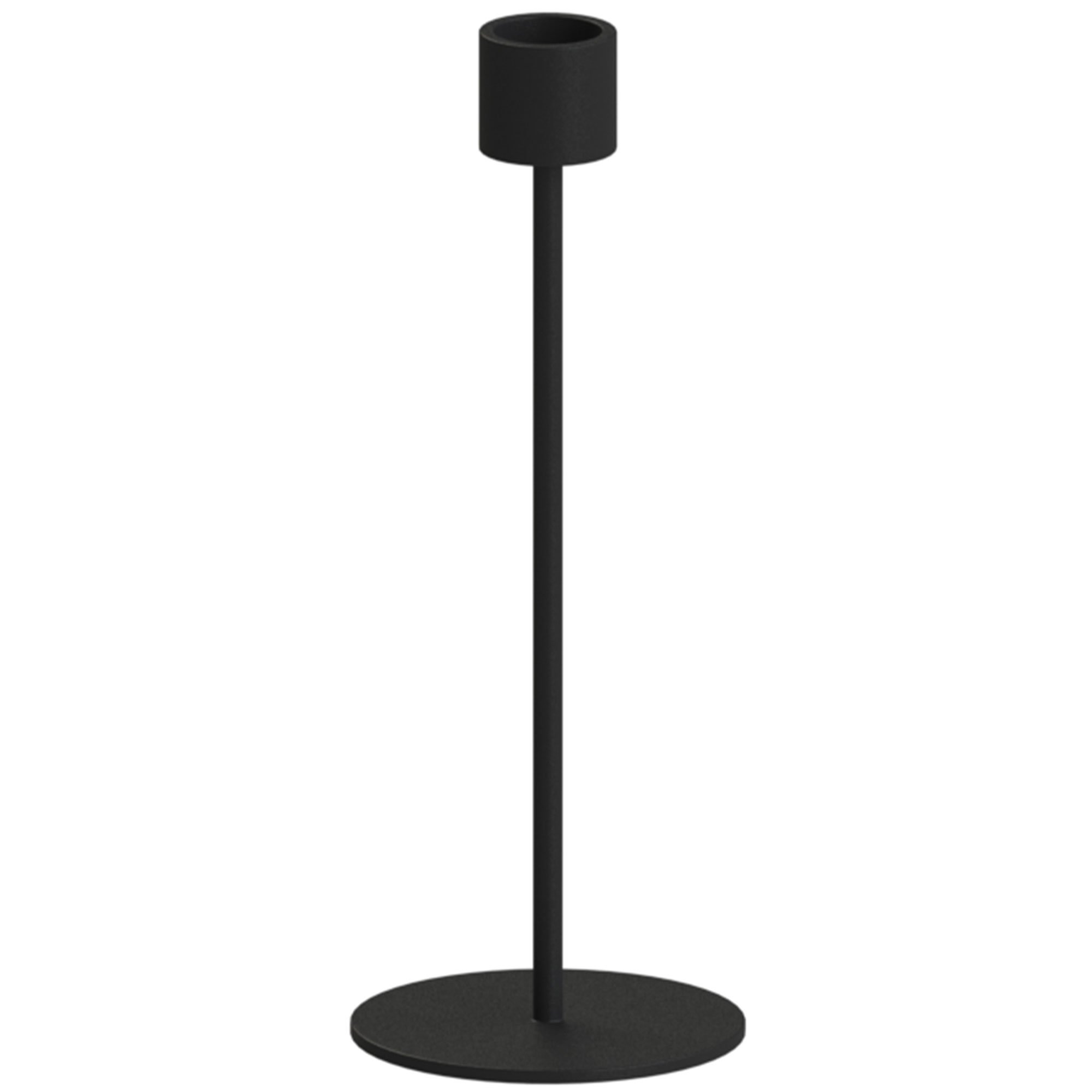 Läs mer om Cooee Design Ljusstake, 21 cm, black