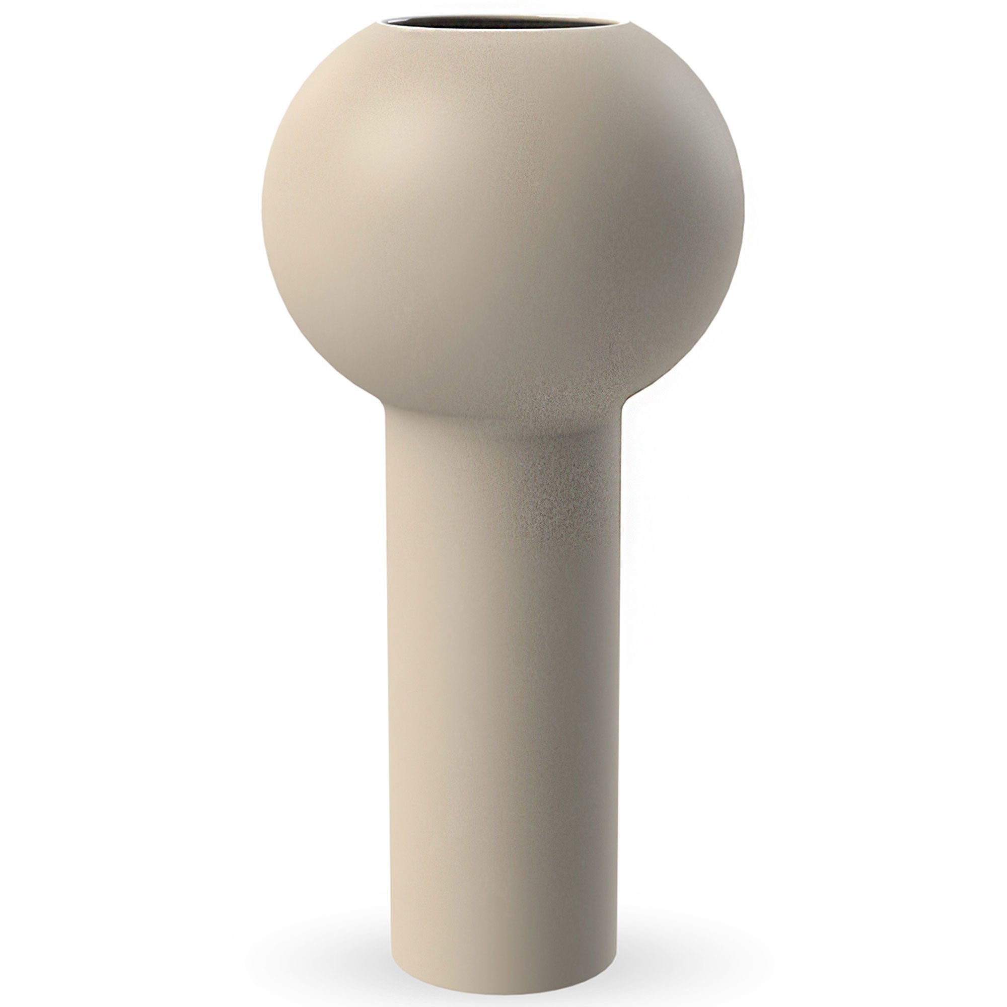 Läs mer om Cooee Design Pillar vas, 32 cm, sand