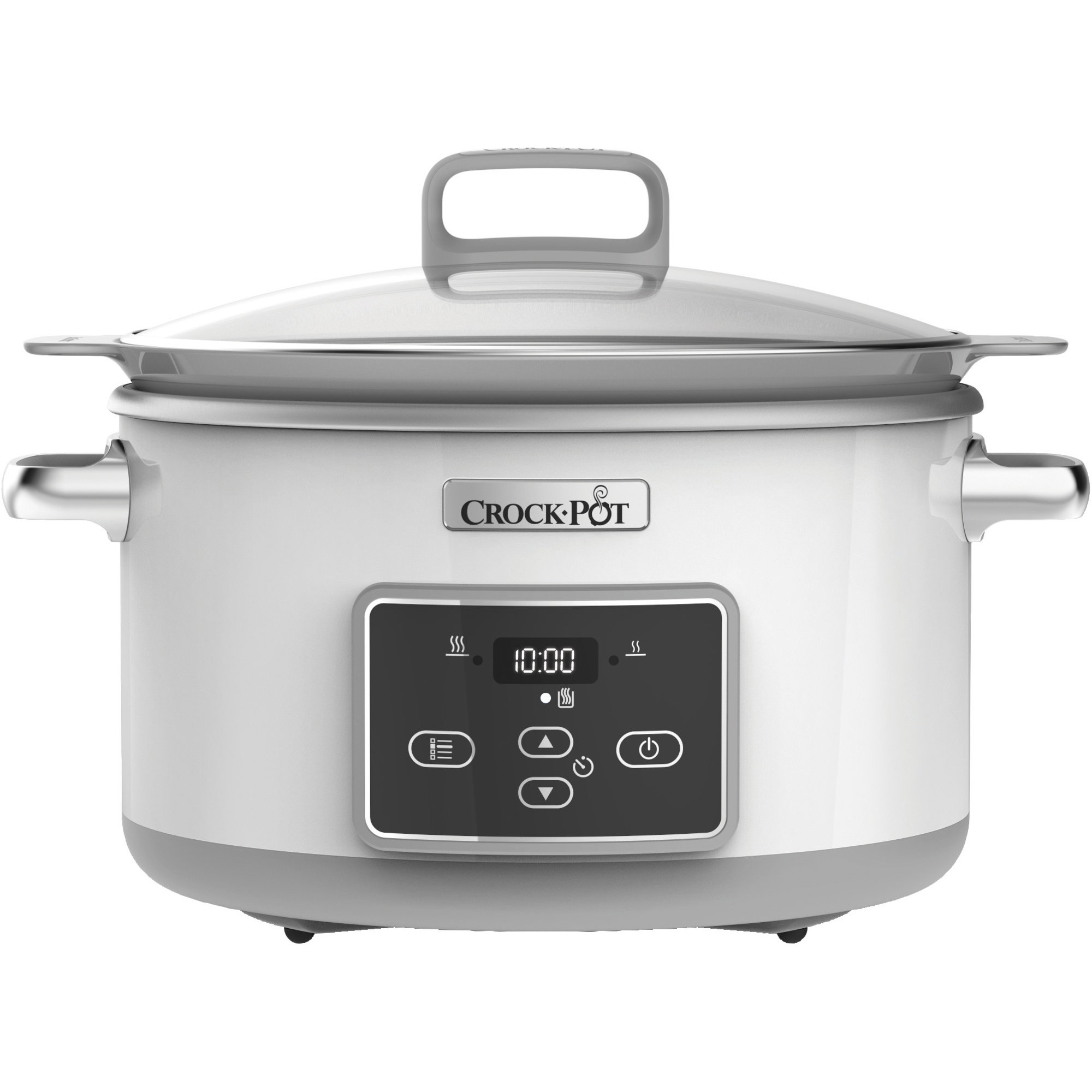 Crock-Pot Slowcooker One Pot Cooking 5,0 l Induksjon Duraceramic Timer Hvit
