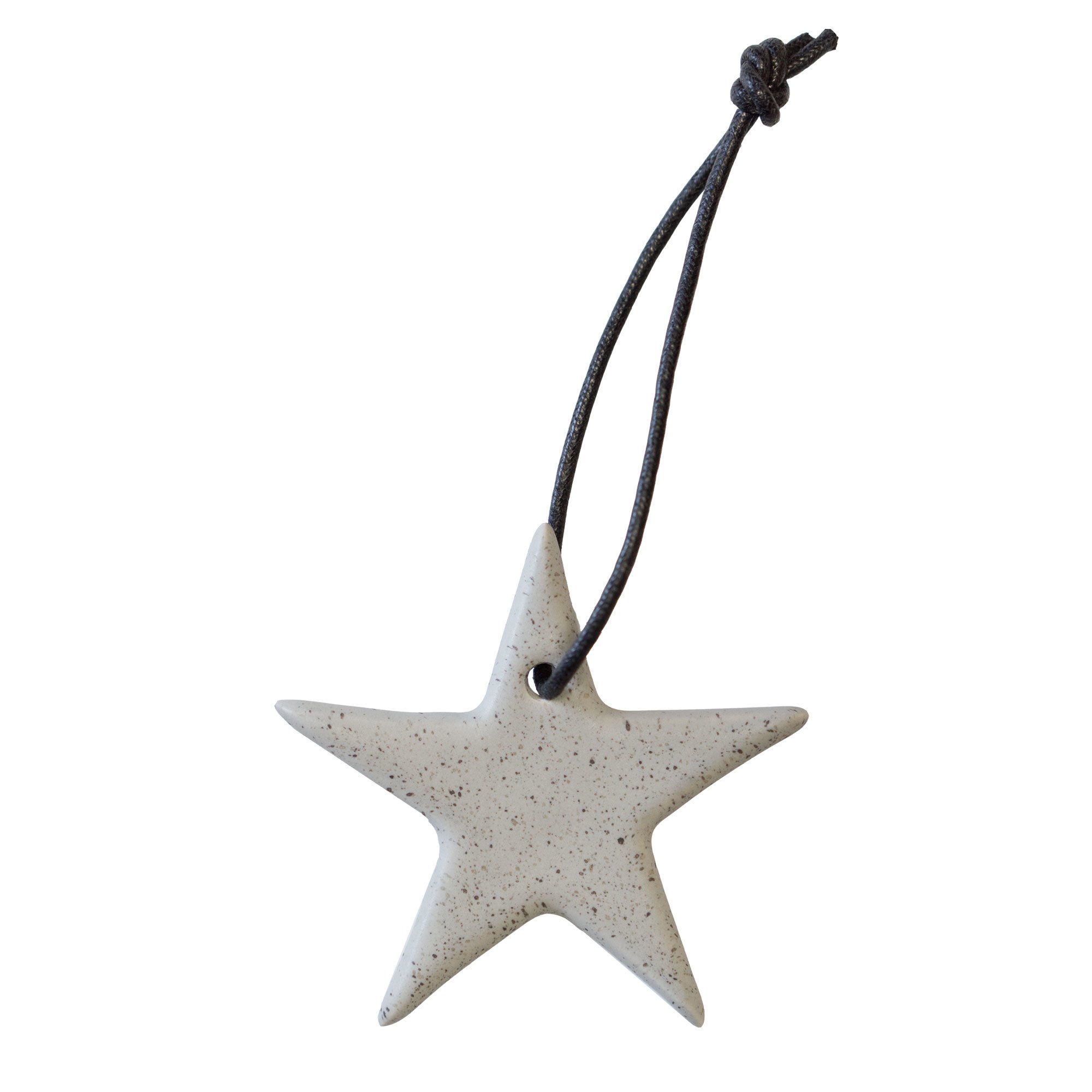 DBKD Stjerne julepynt, 7 cm, mole dot