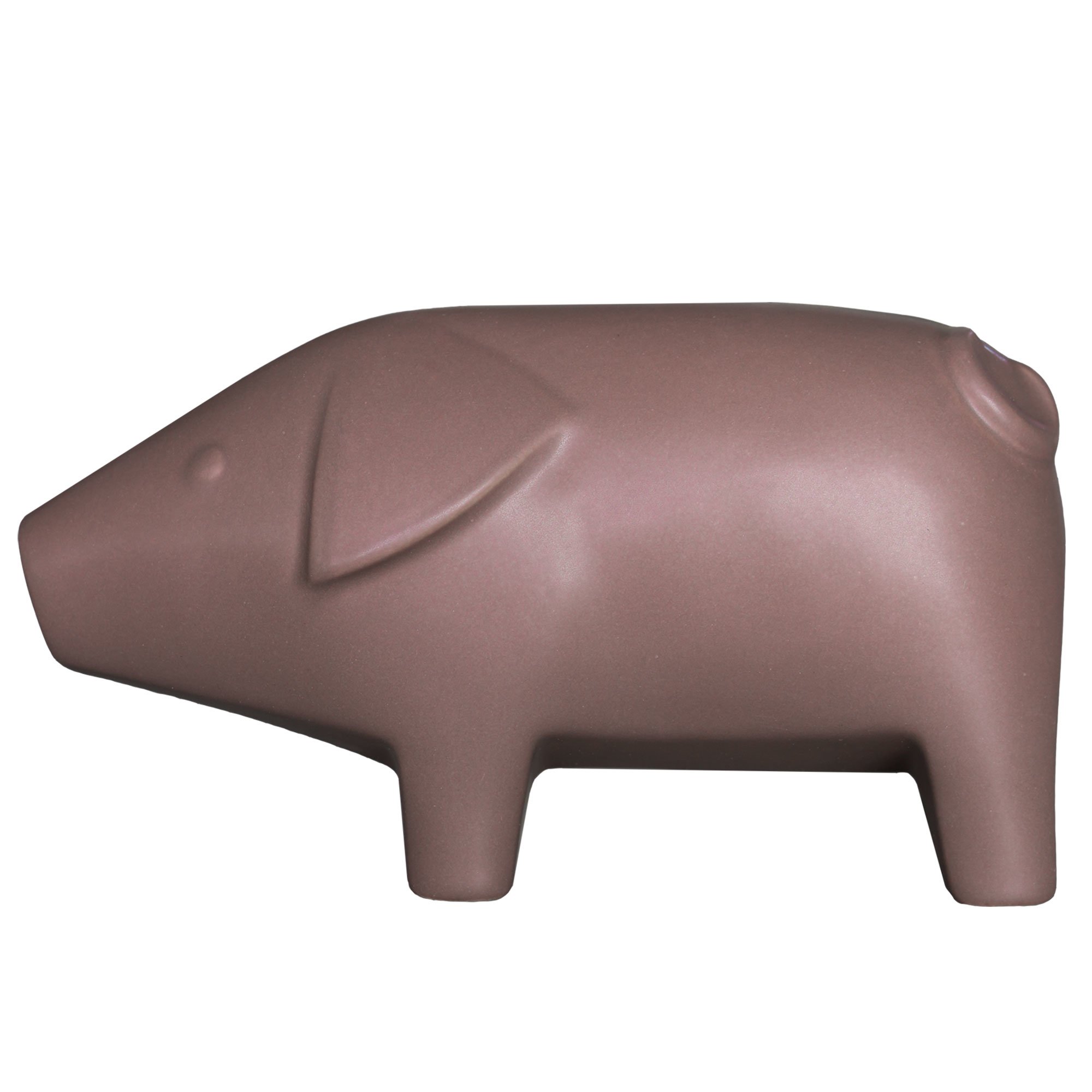 DBKD Swedish Pig Small, 16 cm, maroon Figur