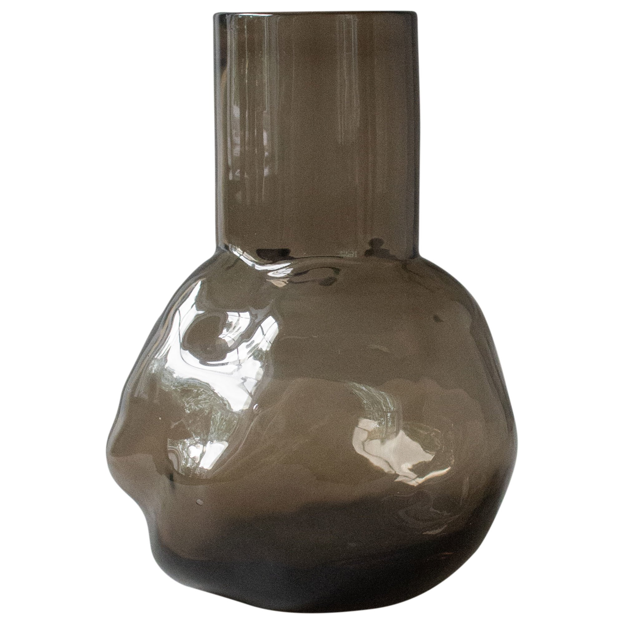 DBKD Bunch Small vase, 7x20 cm, brun Vase