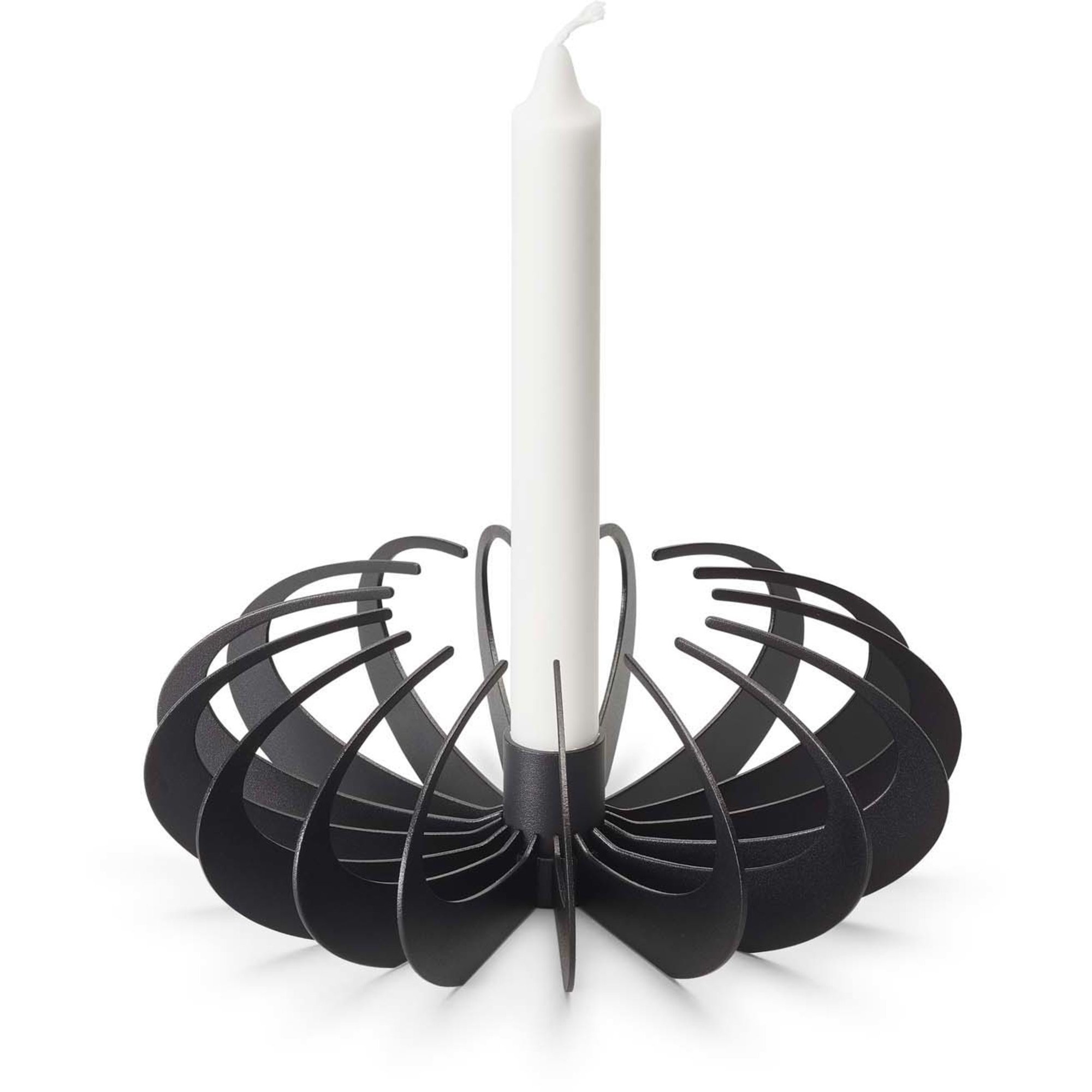 Läs mer om Design House Stockholm Shadow Candleholder Black