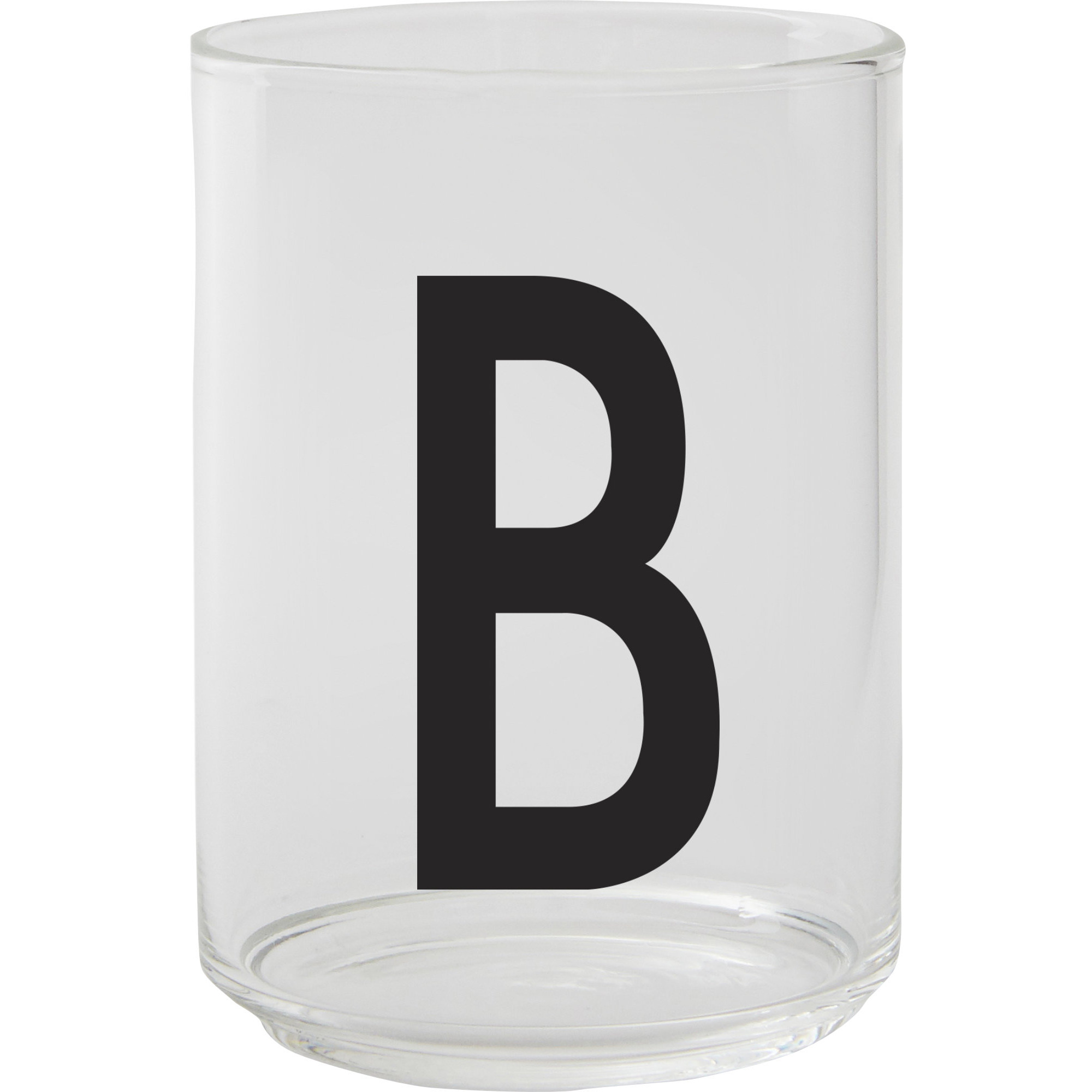Design Letters Personligt drikkeglas B