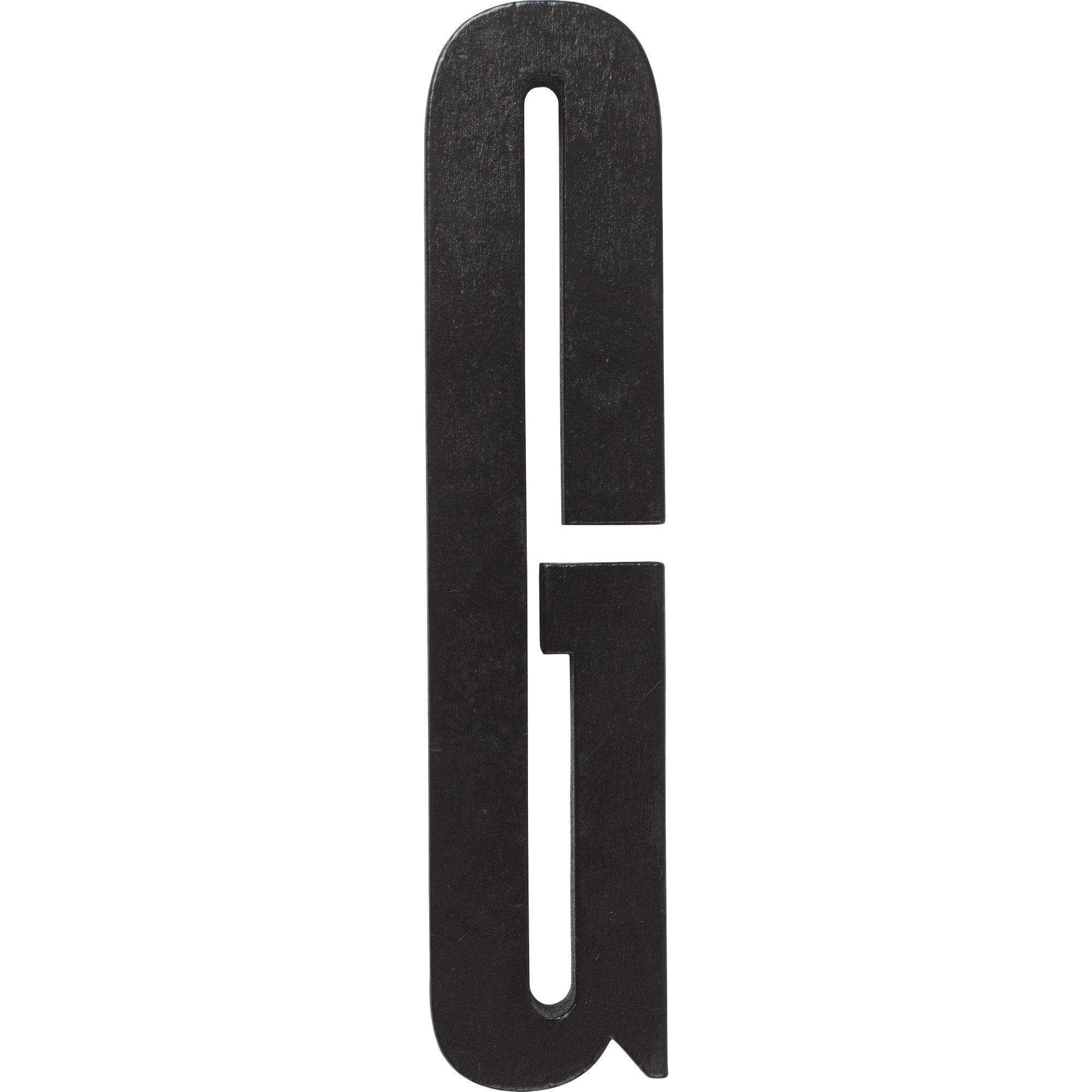Design Letters Træbogstav i sort G