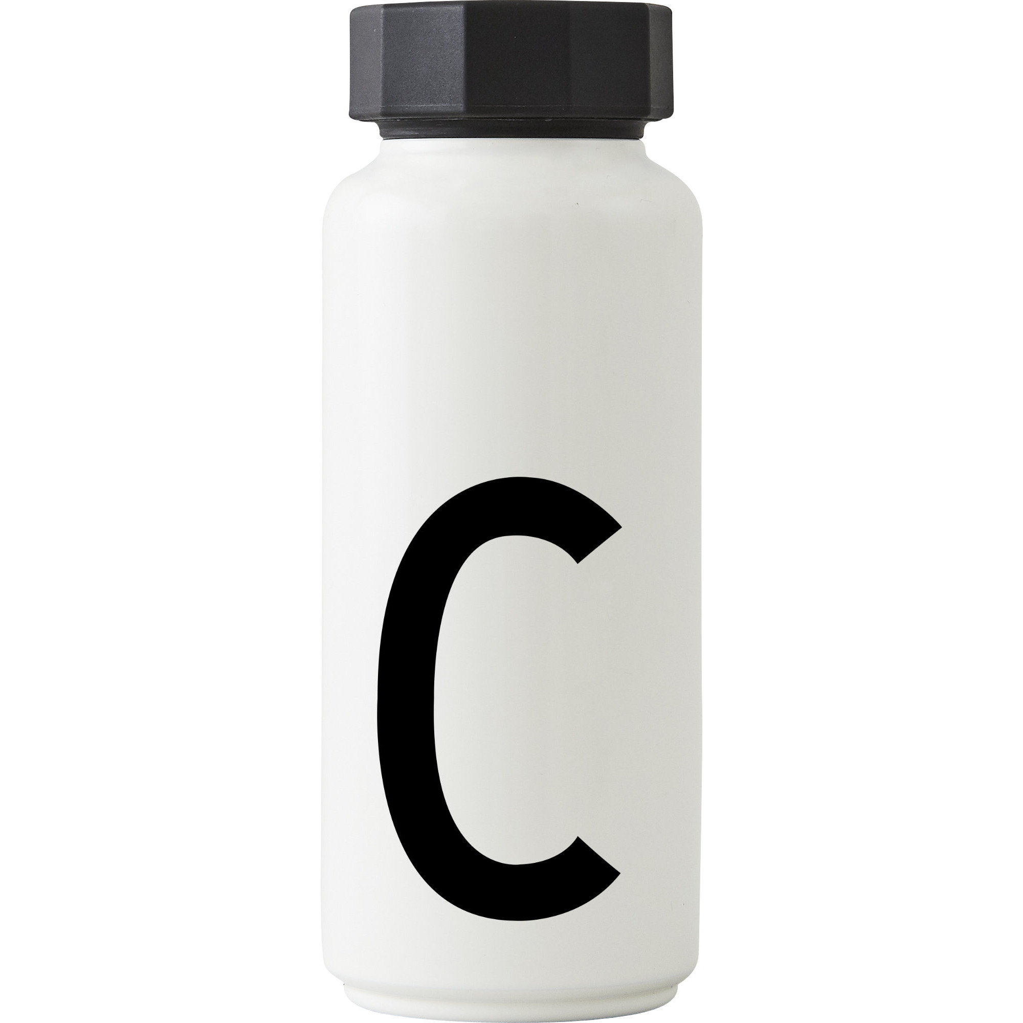 Design Letters Personlig termoflaske hvid C