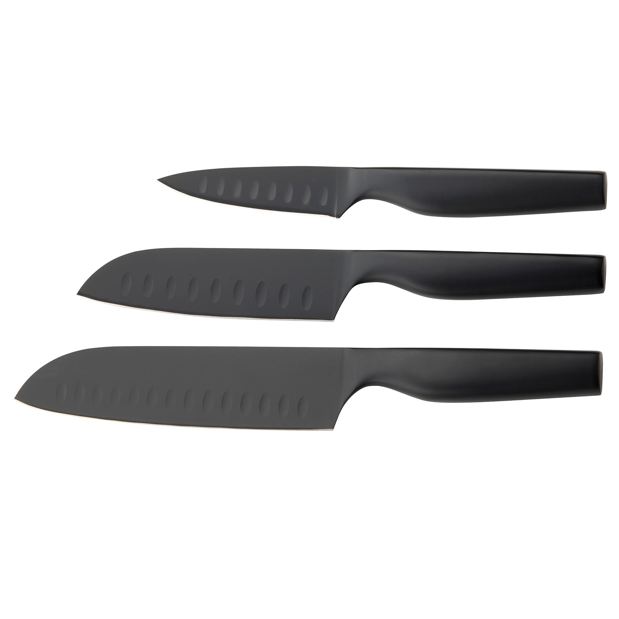 Dorre Sukai knivsett (3 kniver) svart